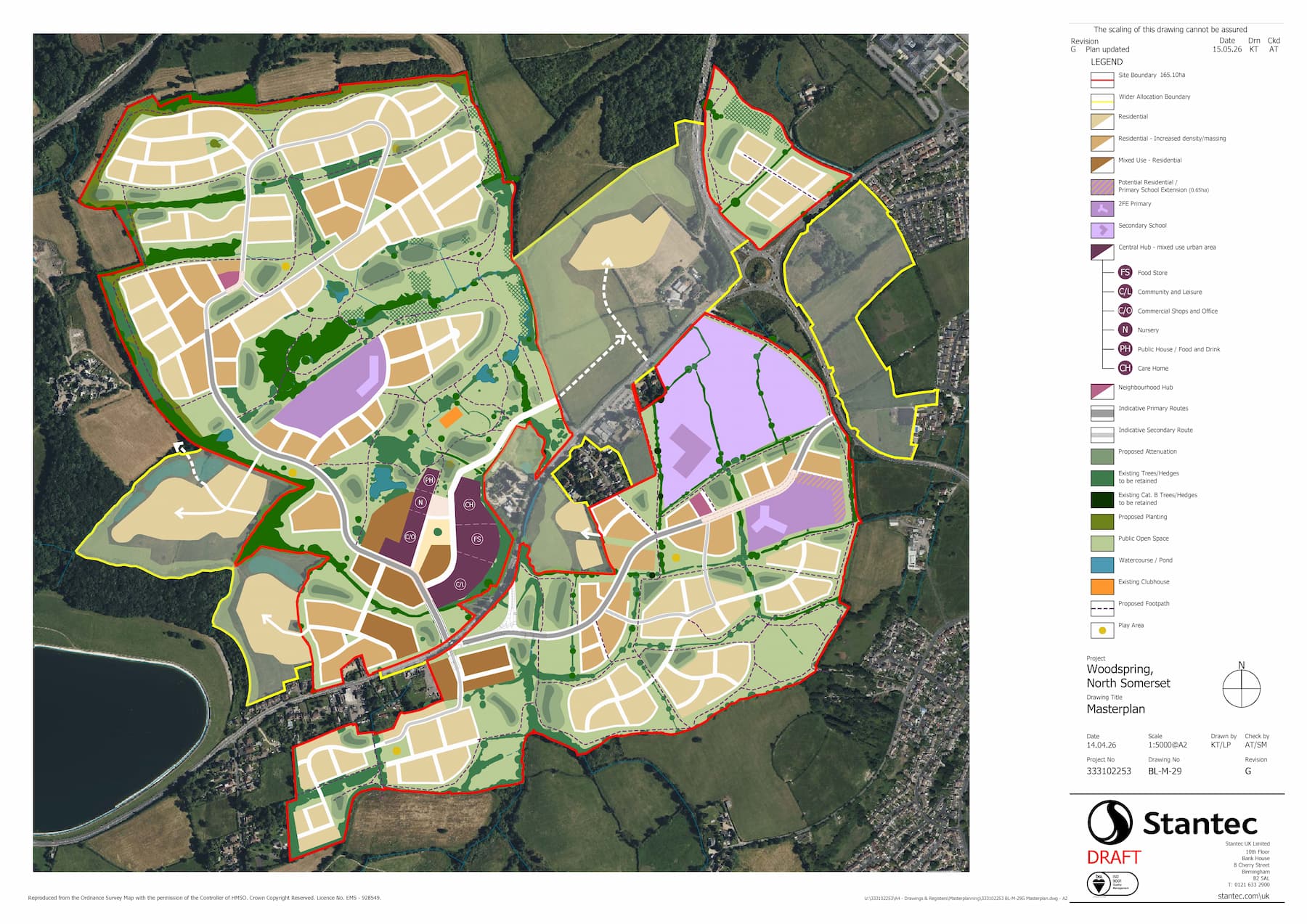 Woodspring masterplan