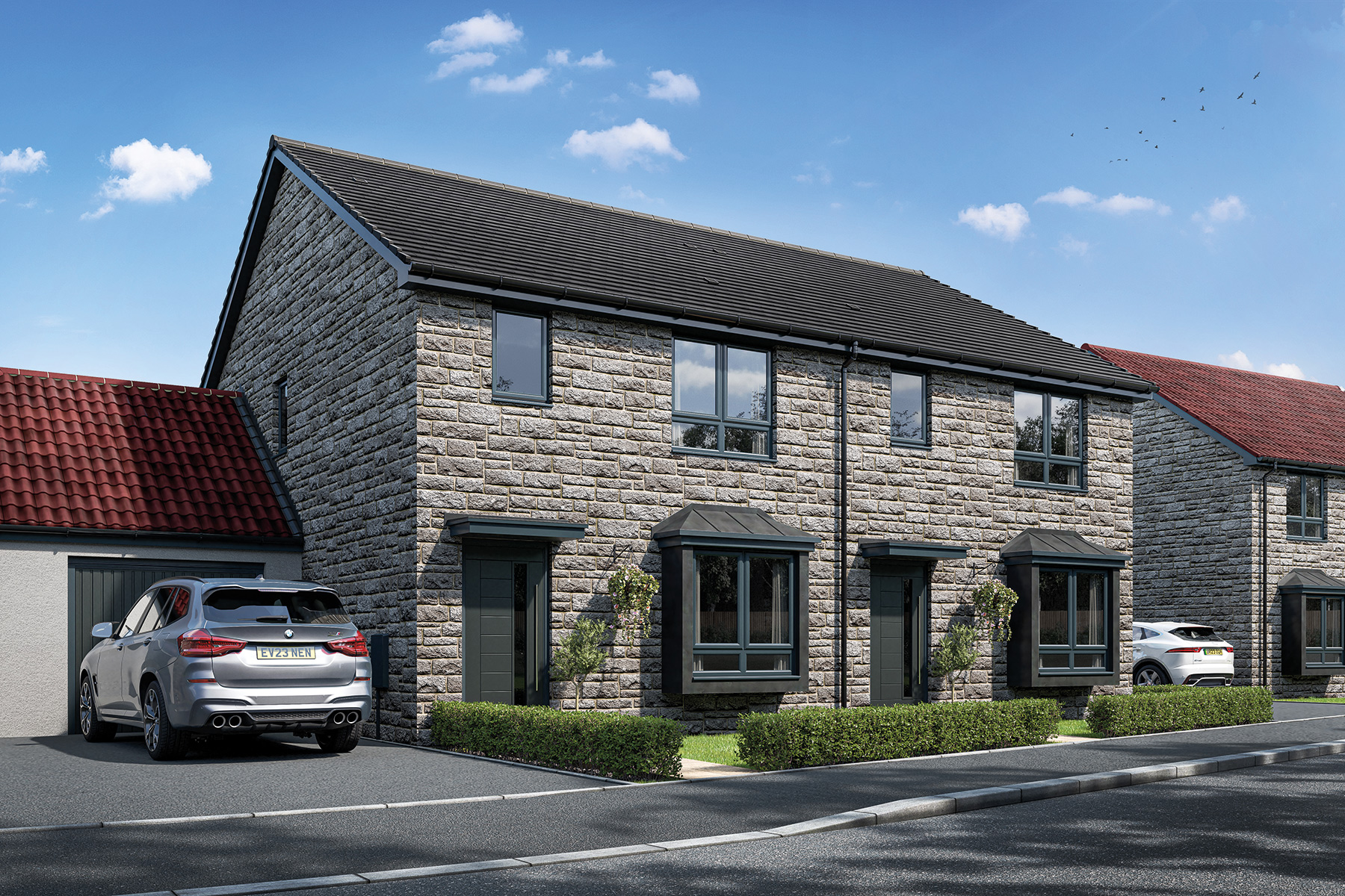 Artist's impressions of the Eynsford