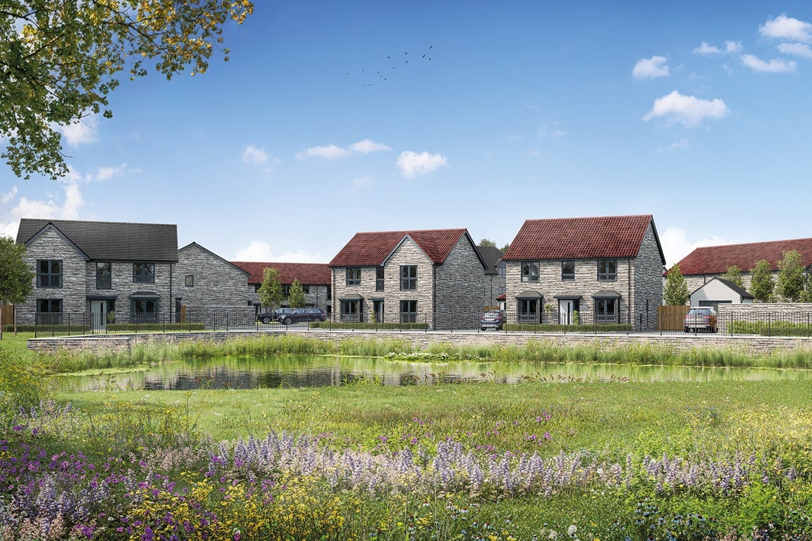 Artist's impressions of Backwell Grove