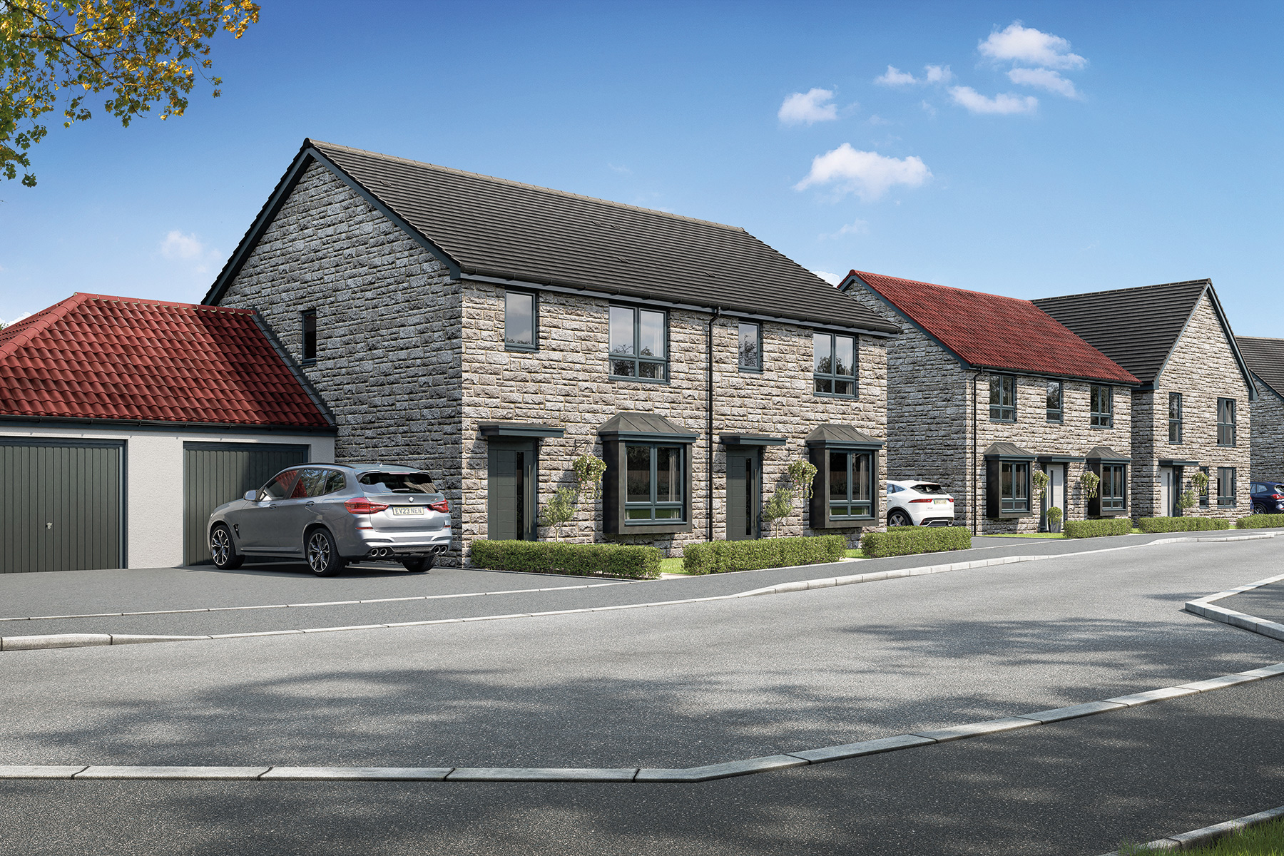 Artist's impressions of Backwell Grove