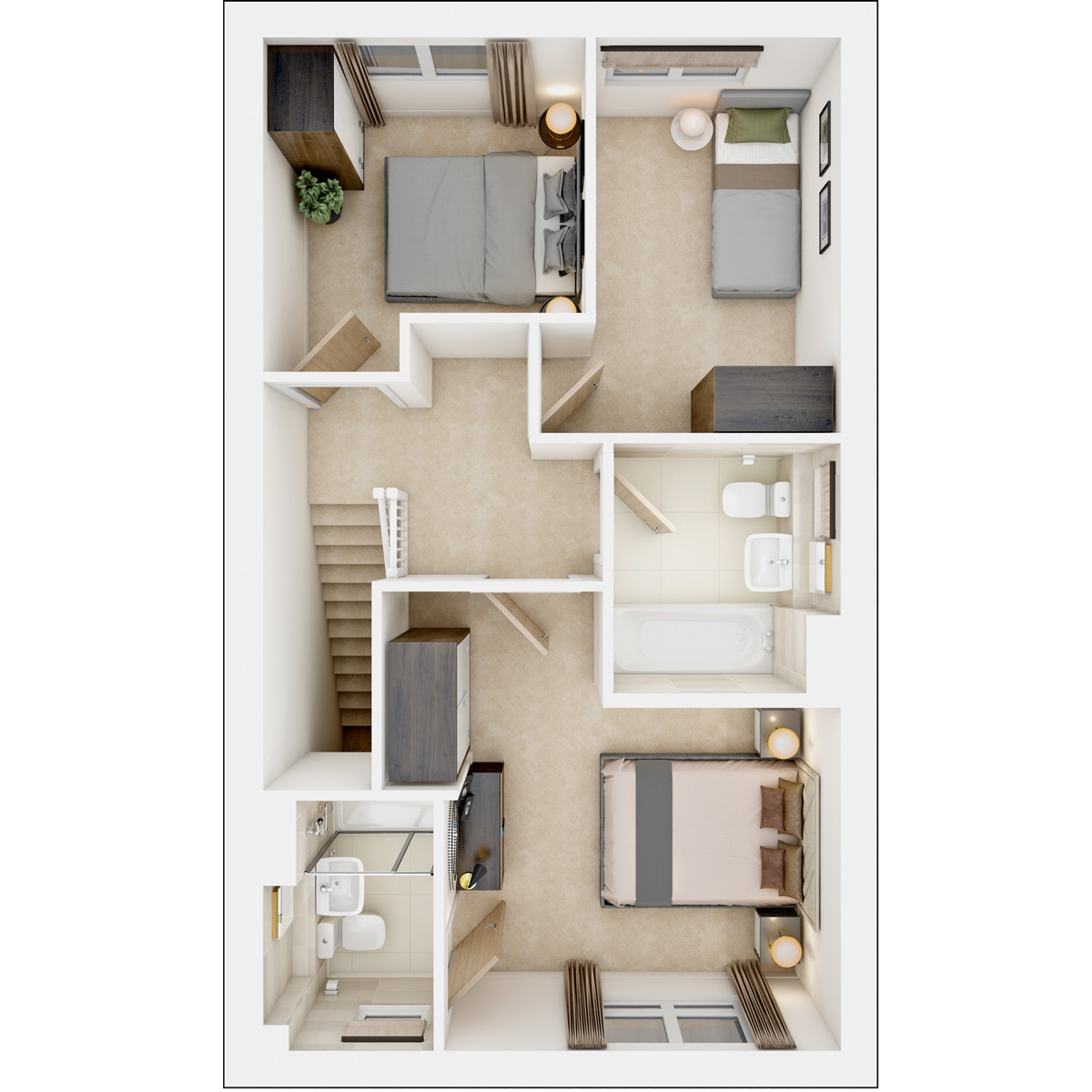 First floor of the Enysford