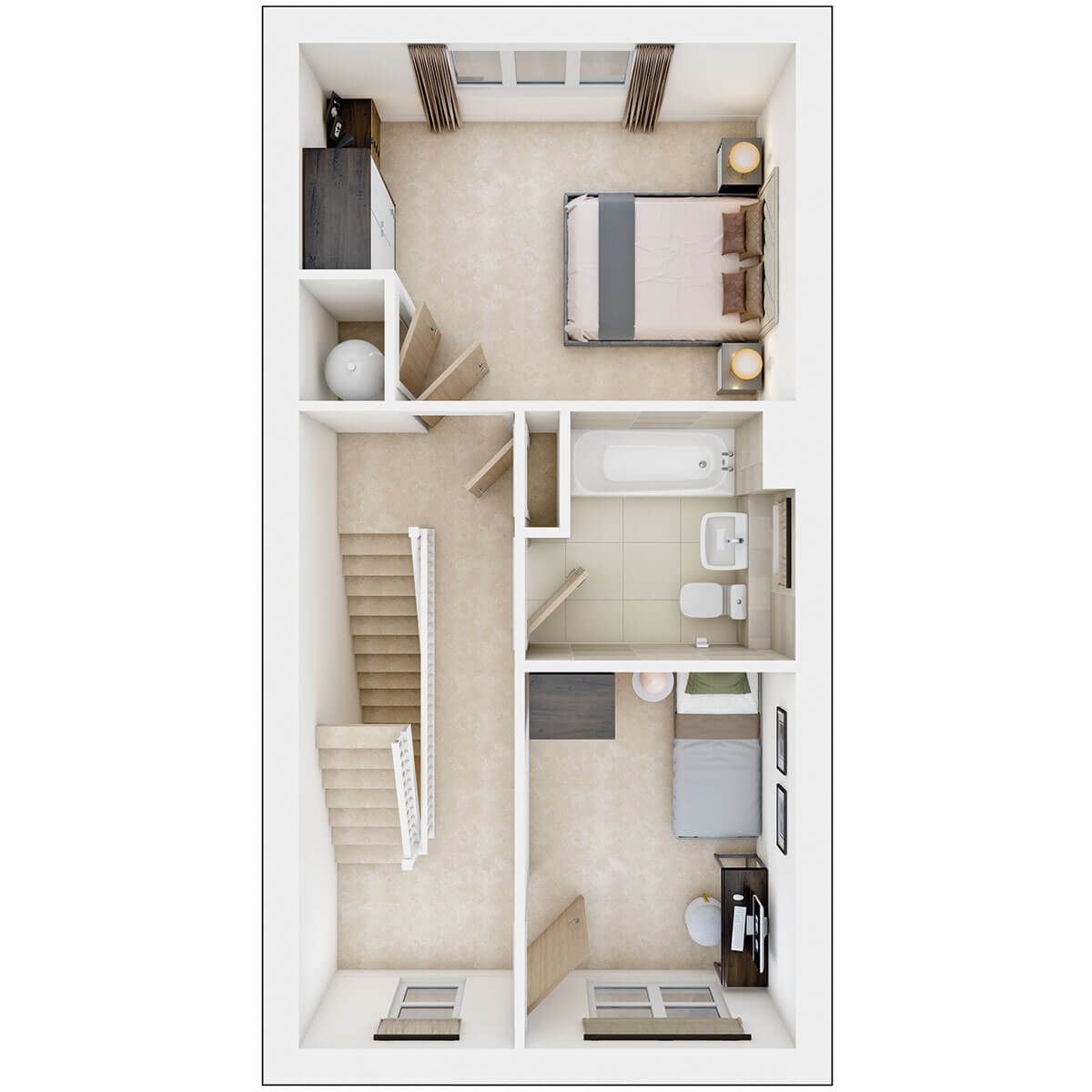 First floor of the Harrton