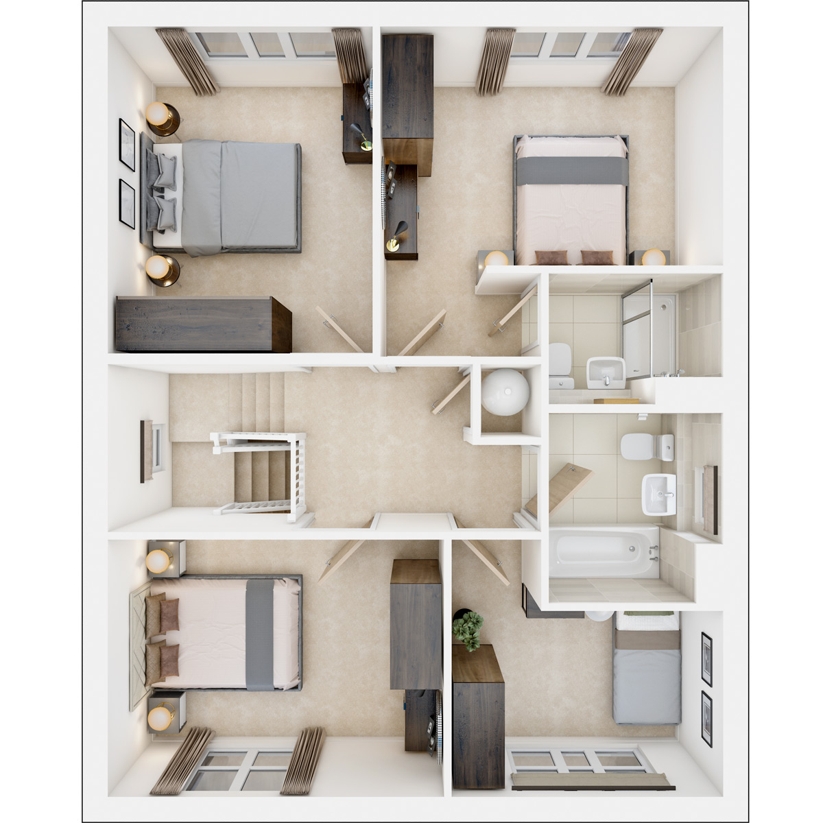 First floor of the Henford