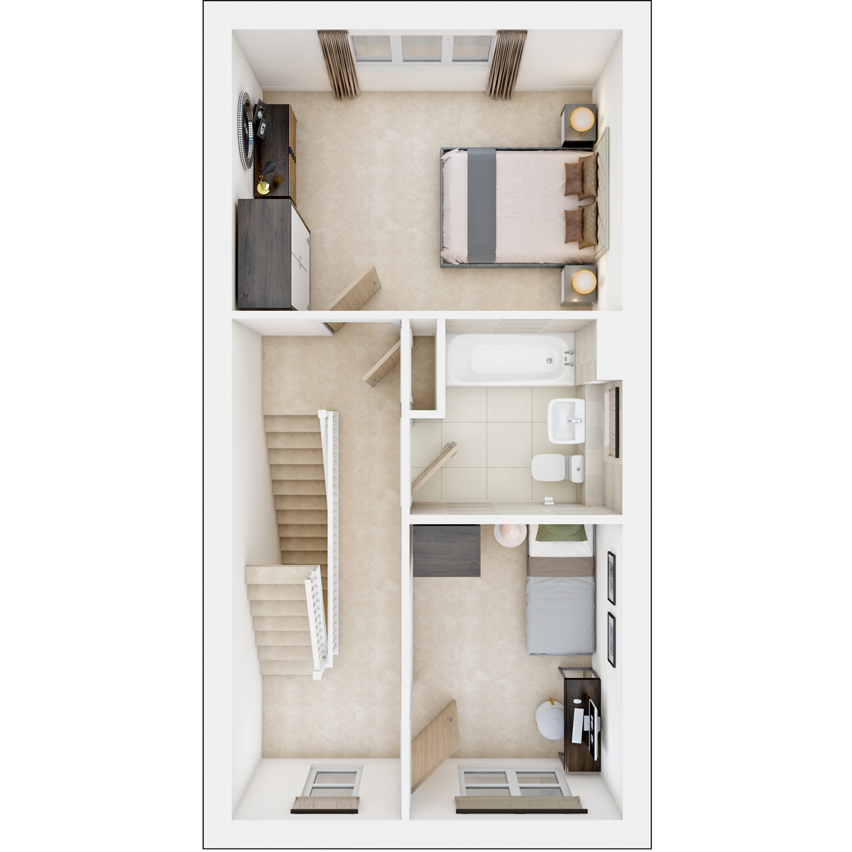 First floor of the Harrton