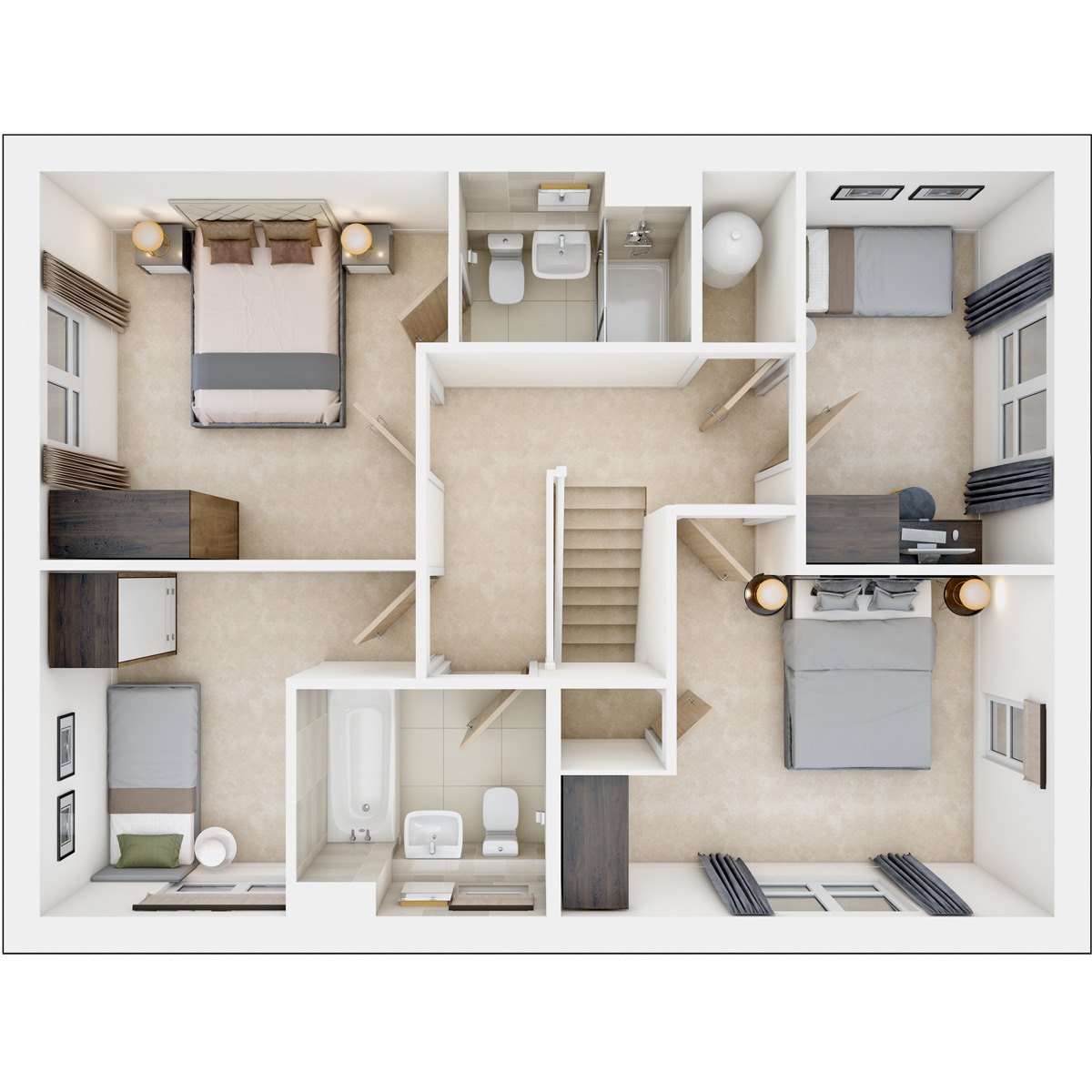 First floor of the Plumdale