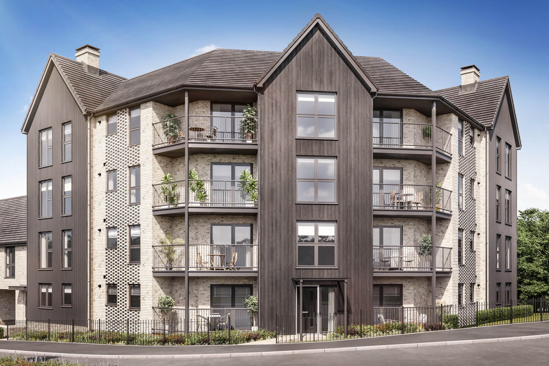 Apartment block at Berwick Green