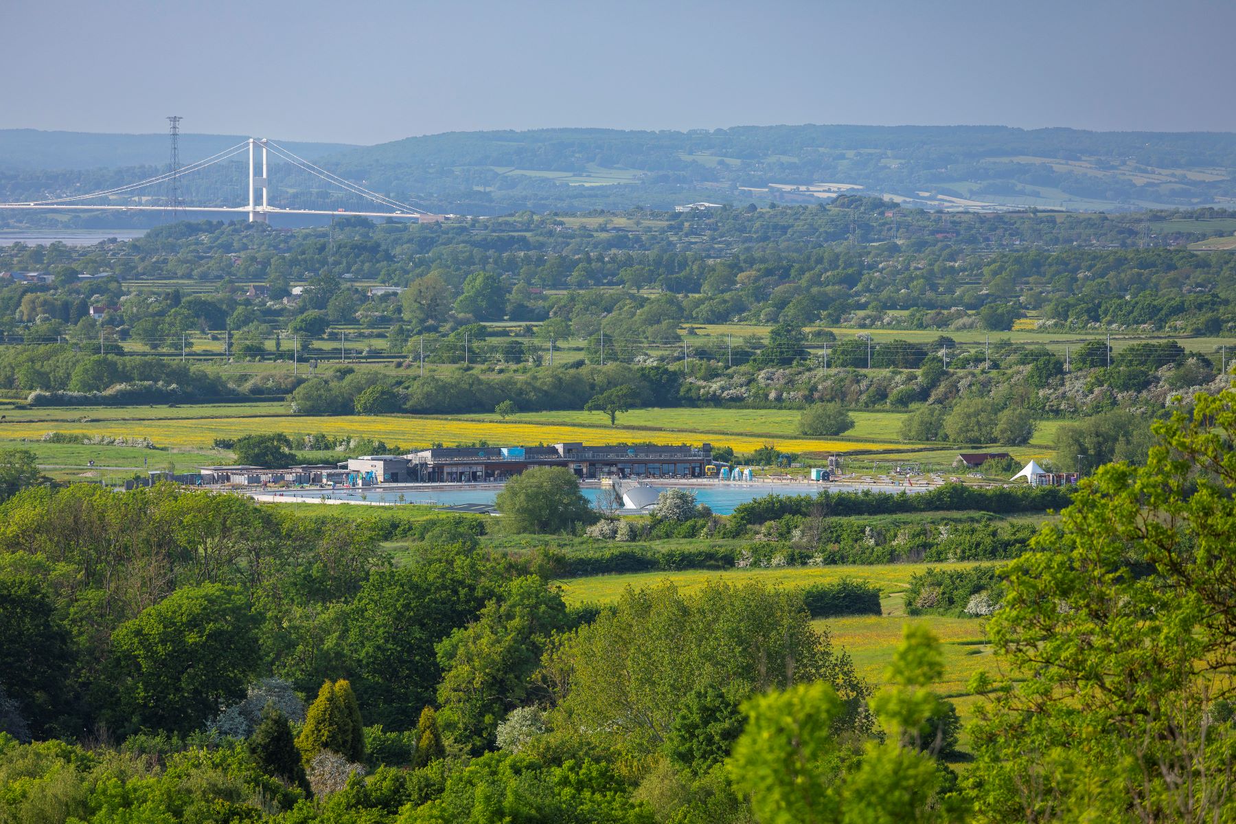 The Wave in the North Somerset countryside