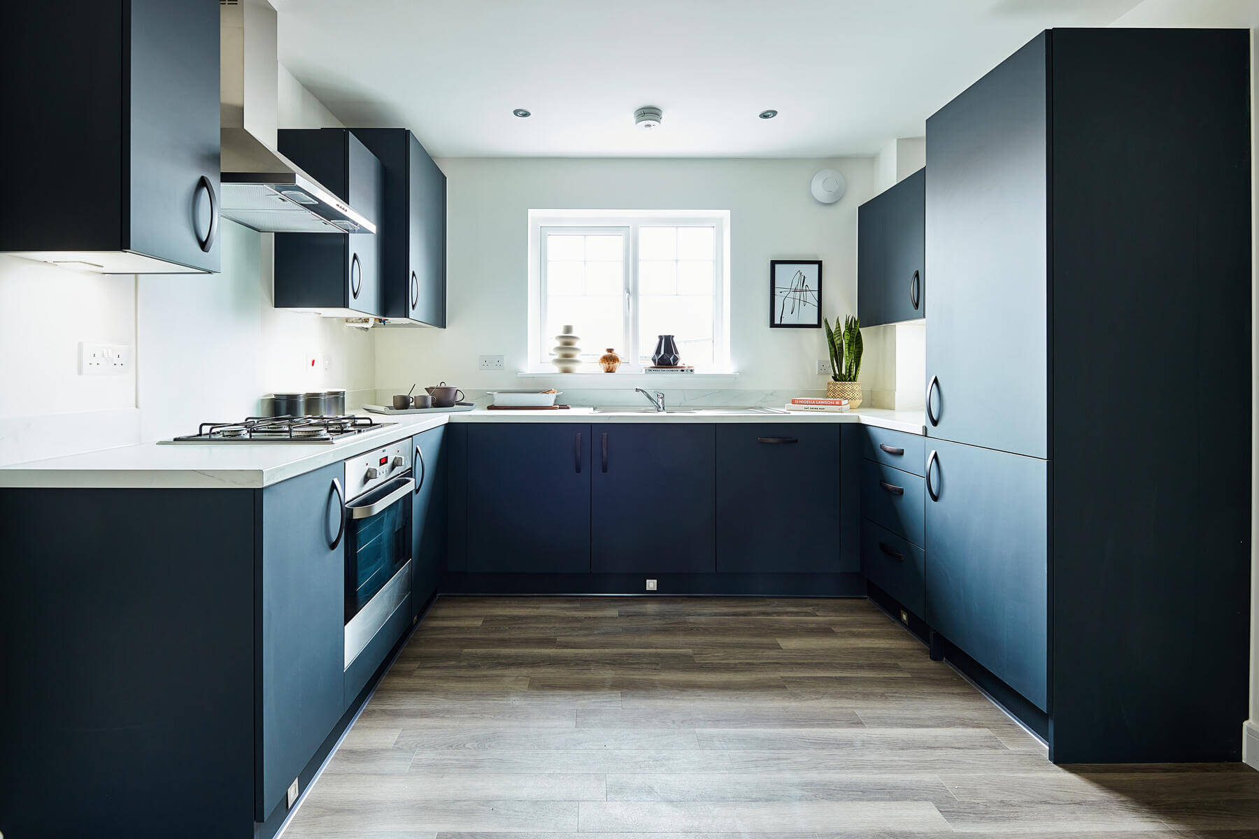 Kitchen of a typical Taylor Wimpey apartment