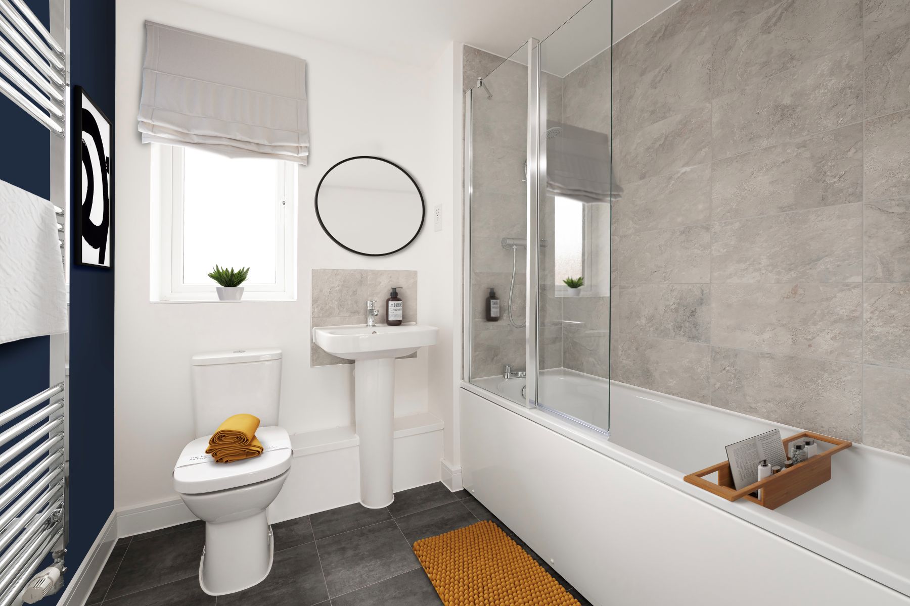 Bathroom of an apartment