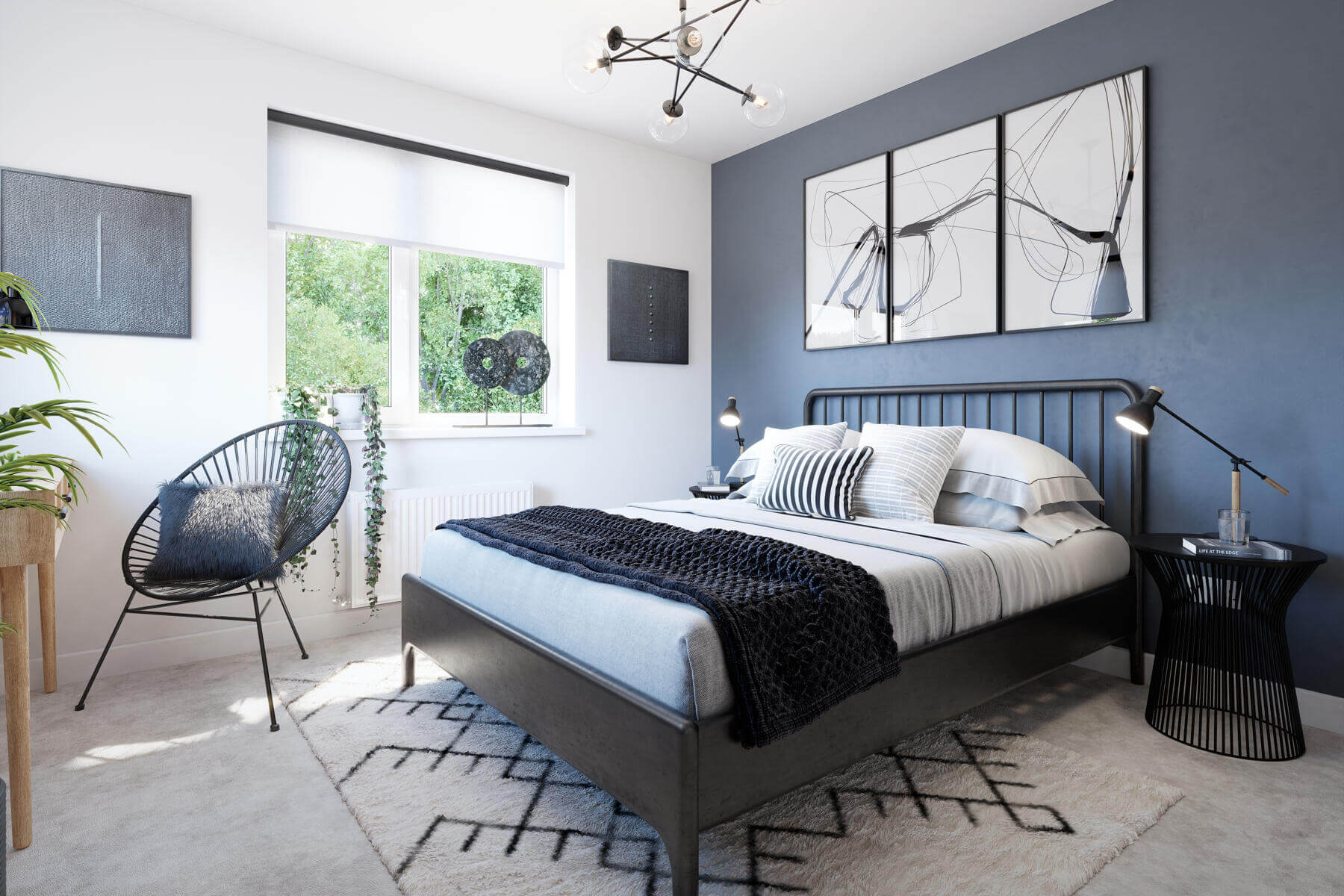 Bedroom 2 of the Aynesford