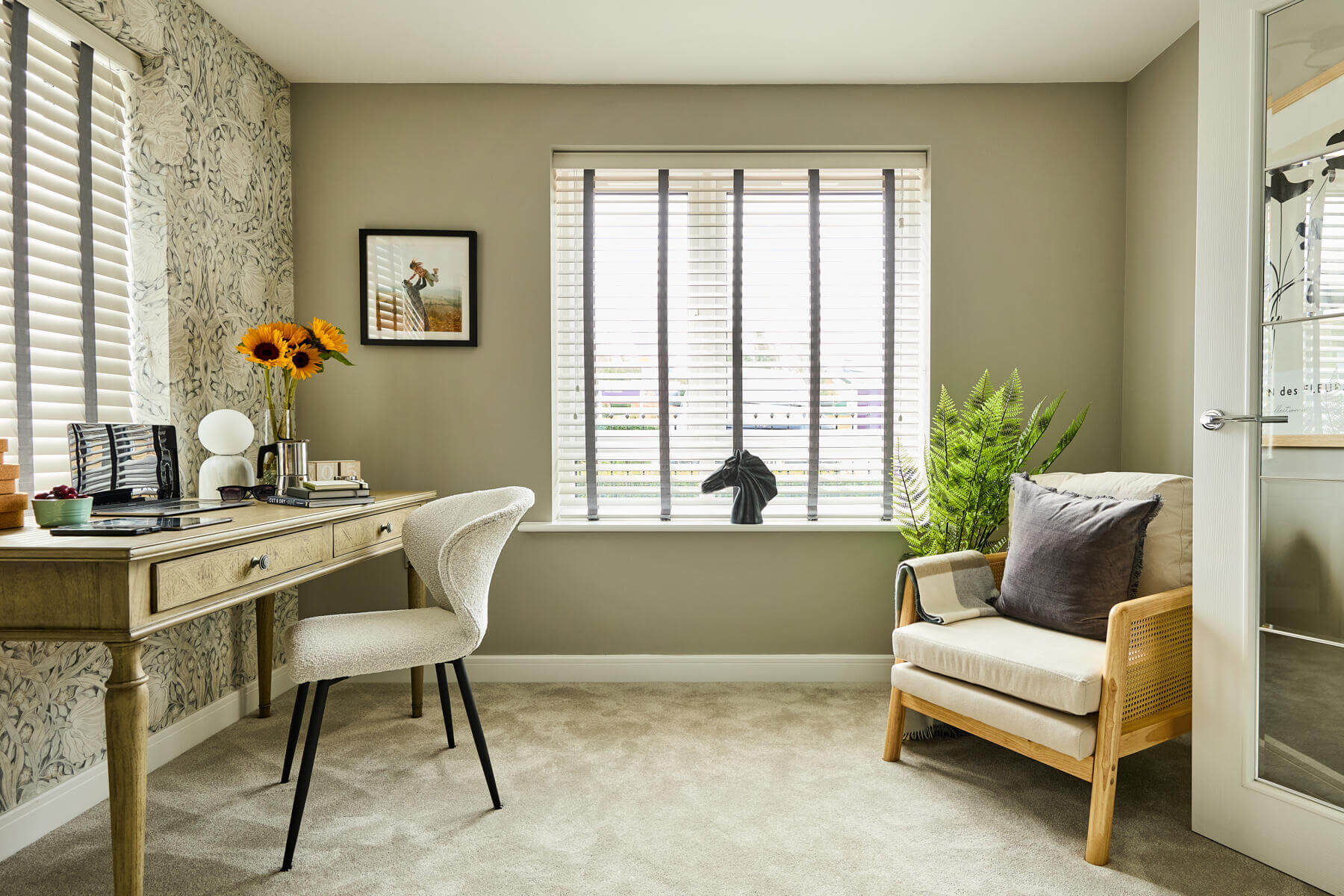 Lounge office area of the Aynesdale