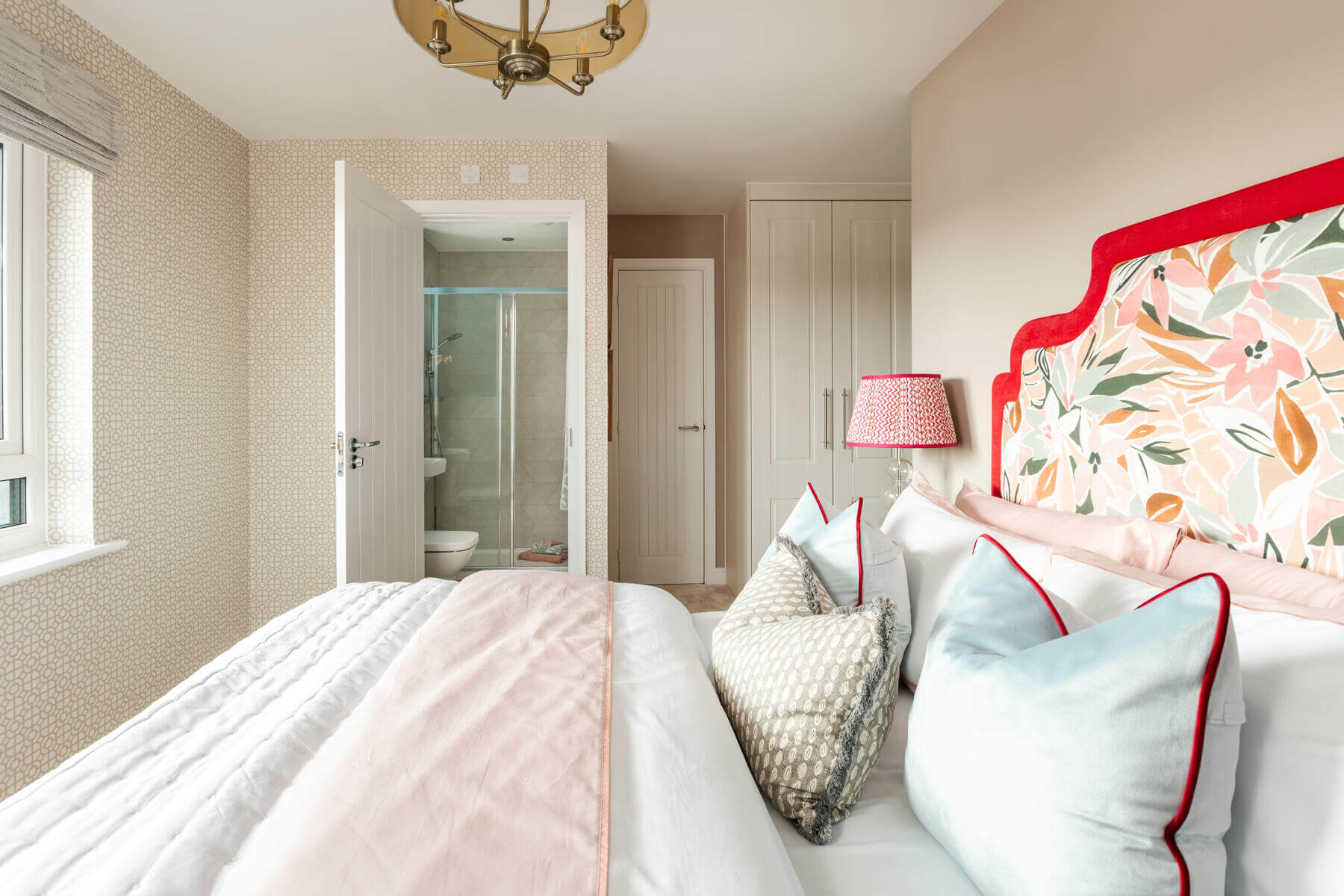 Bedroom 1 of the Aynesdale to ensuite