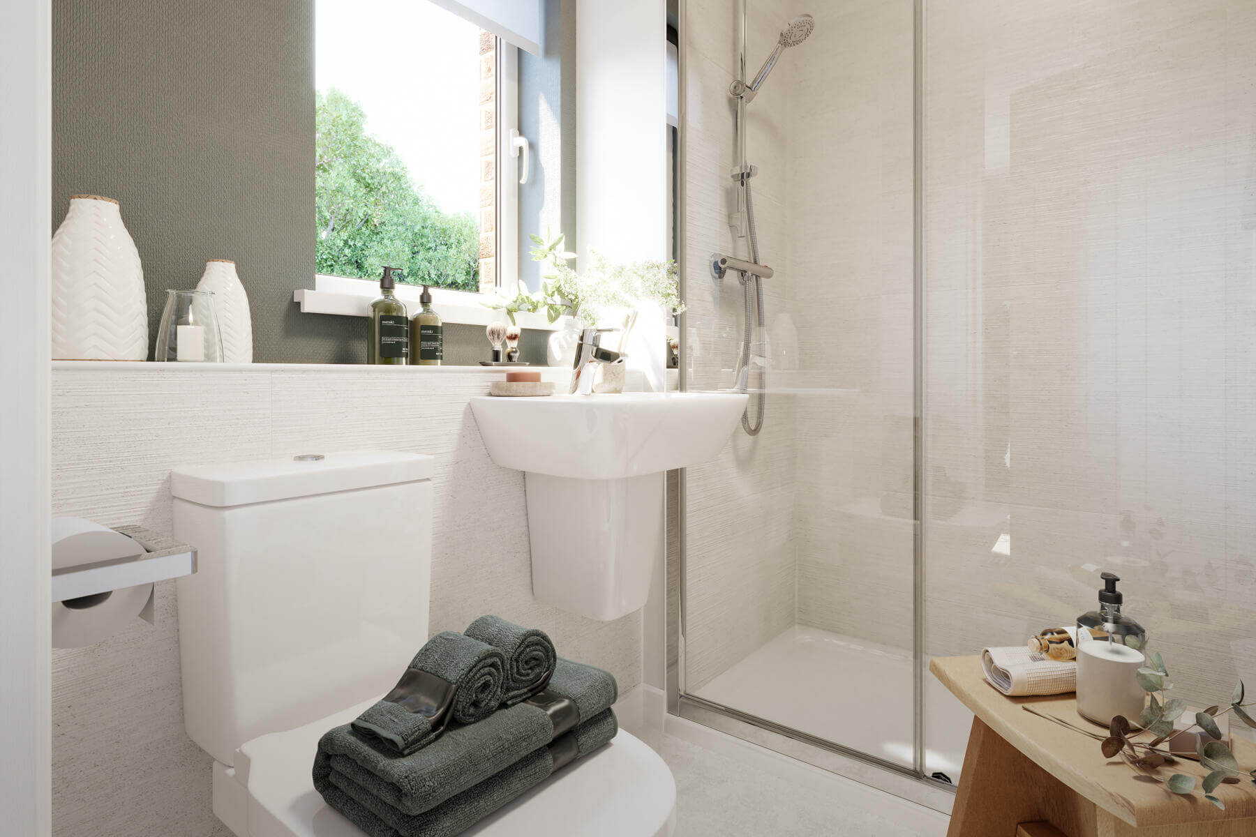 En suite of the Carrdale