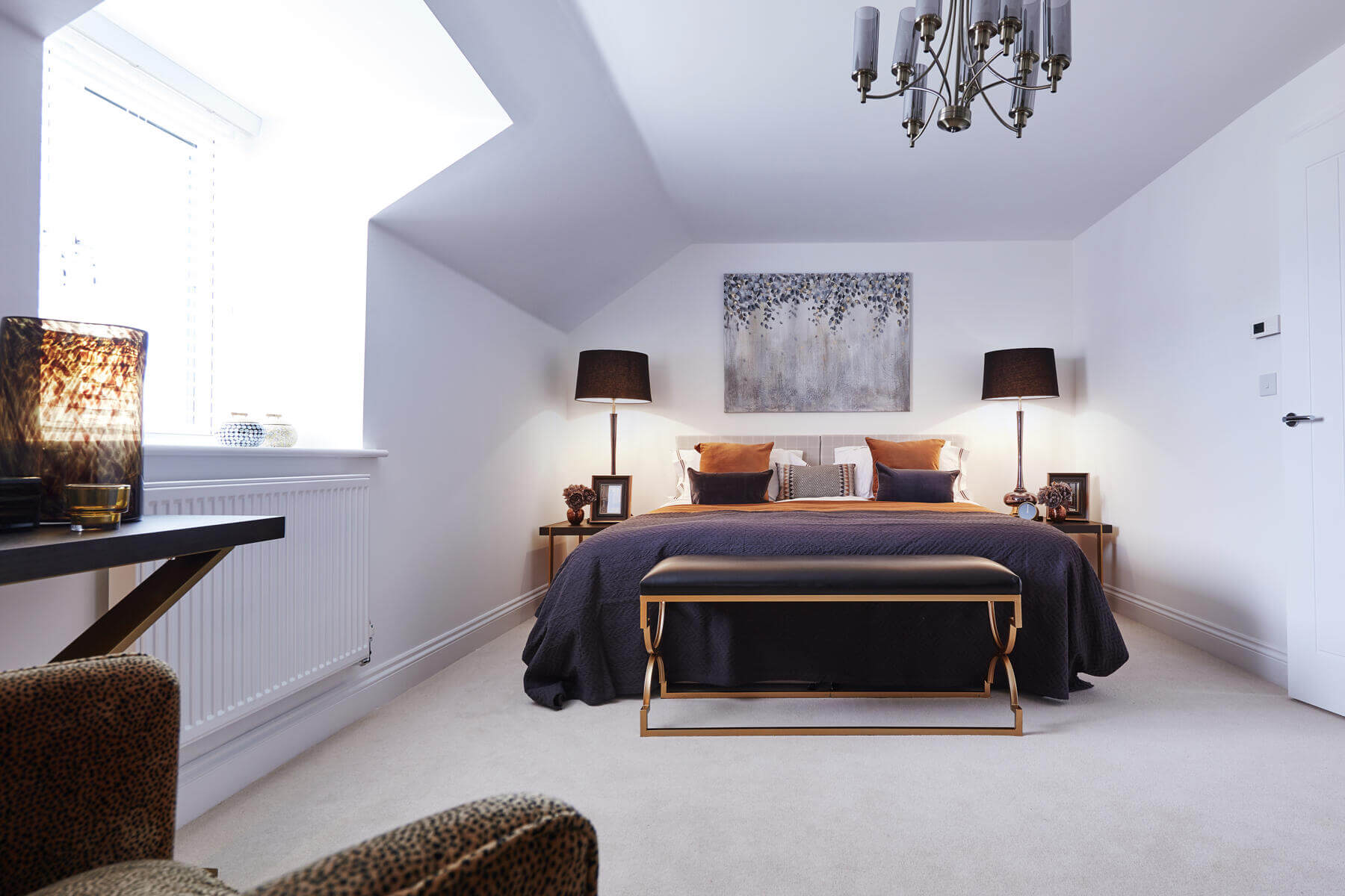 Bedroom 2 of the Dewbury