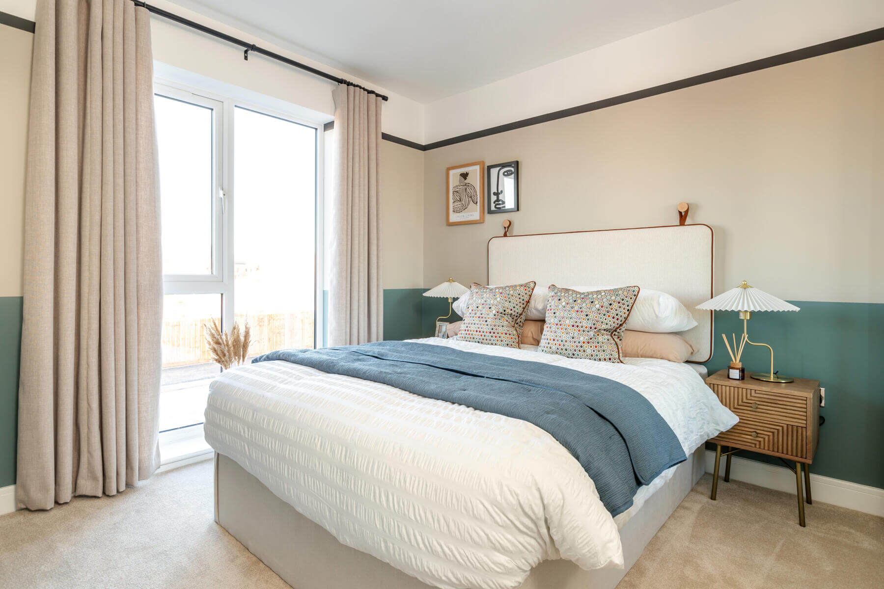 Bedroom 2 of the Eastbury