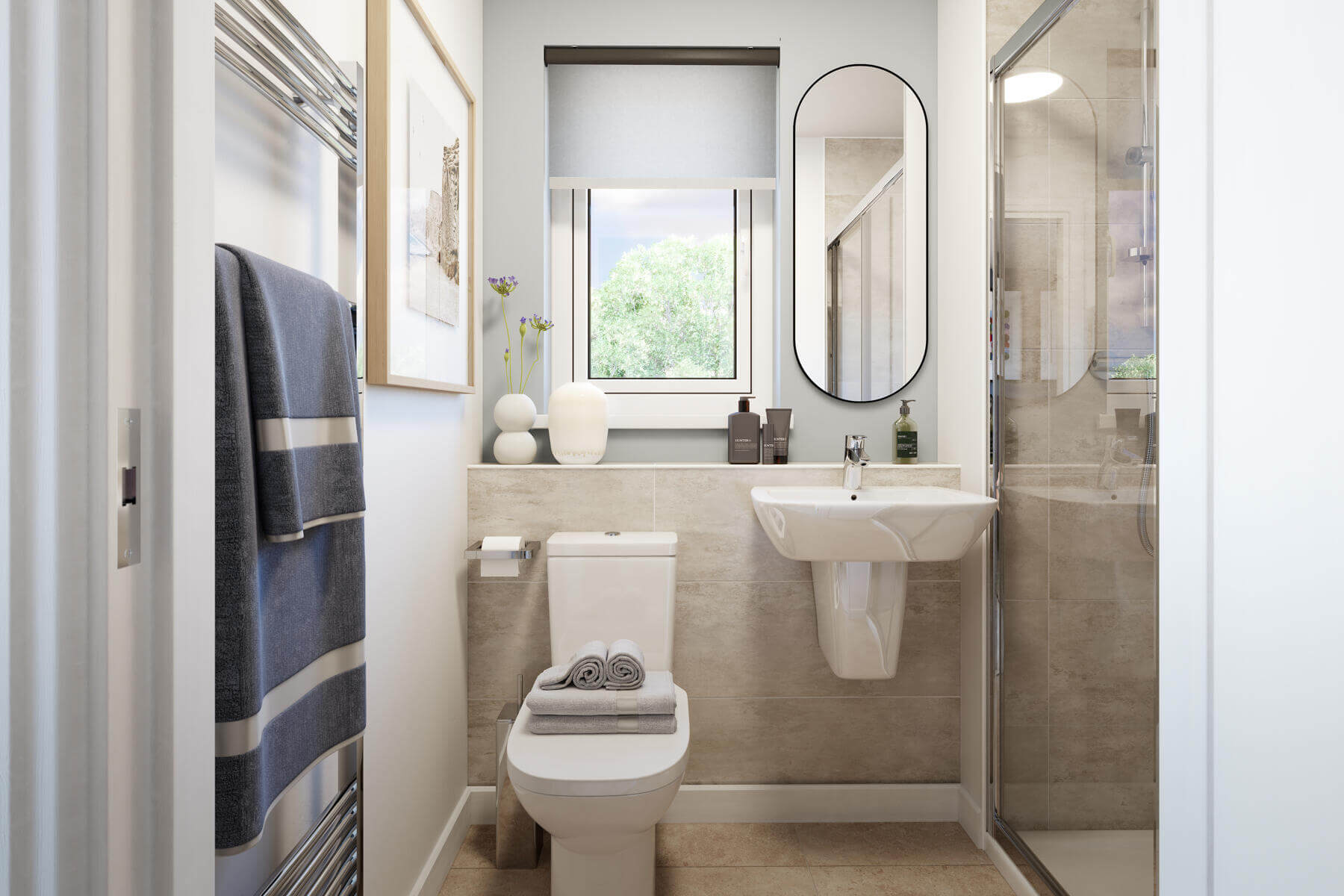 En suite of the Elterham