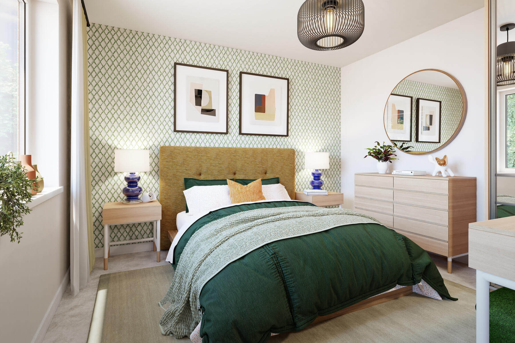 Bedroom 4 of the Elterham