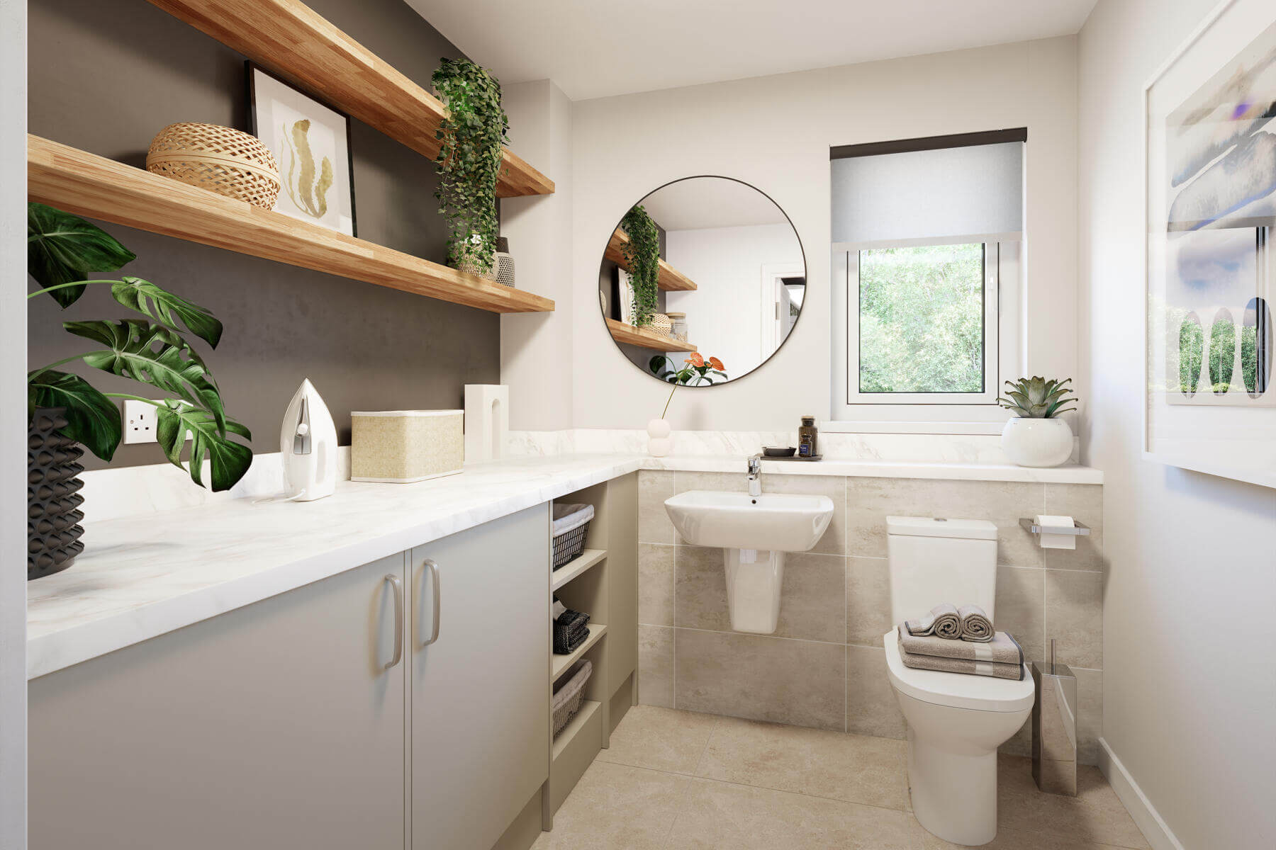 Cloakroom of the Elterham