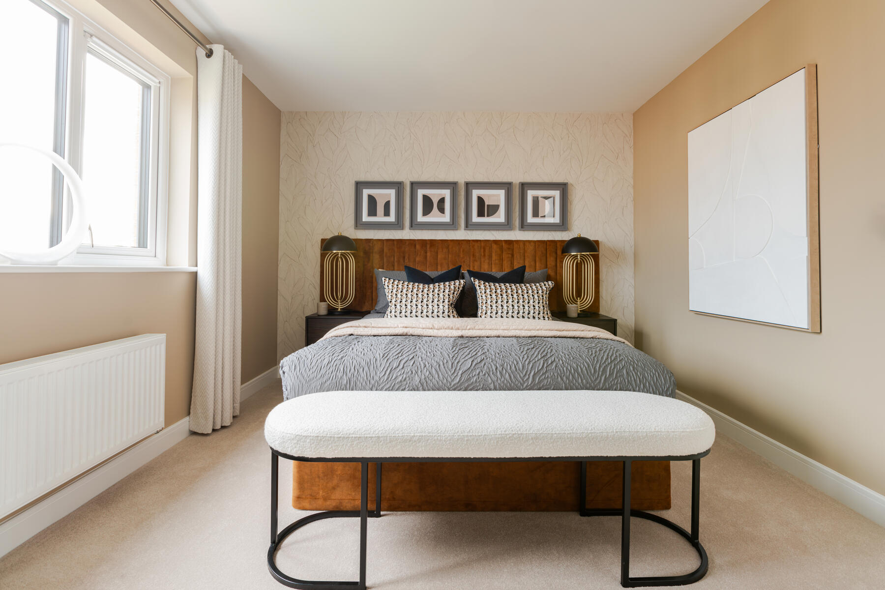 Bedroom 2 of the Harrton