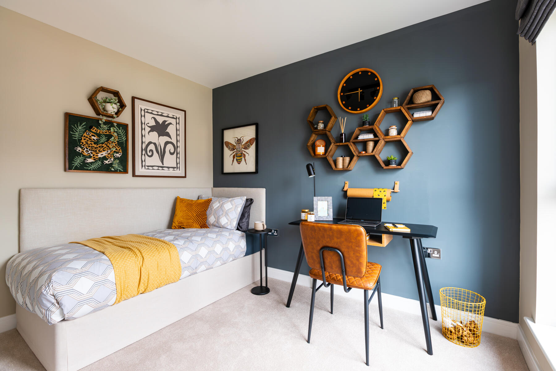 Bedroom 3 of the Harrton