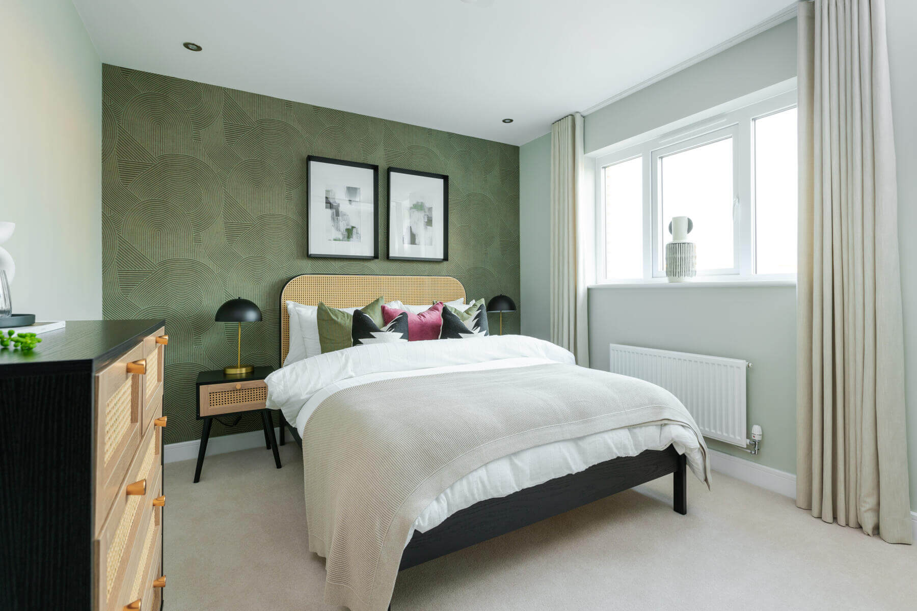 Bedroom 2 of the Henford