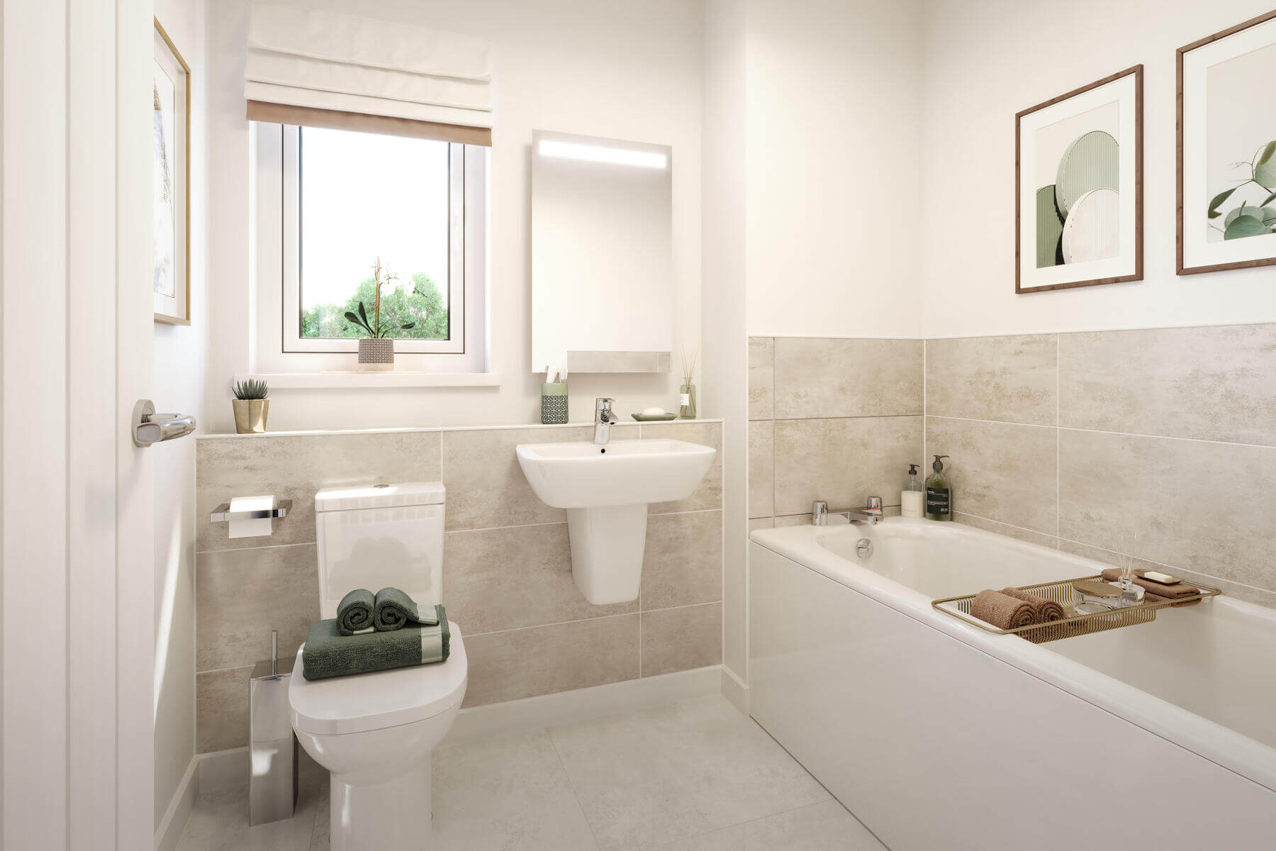 HO Mapleford - Bathroom
