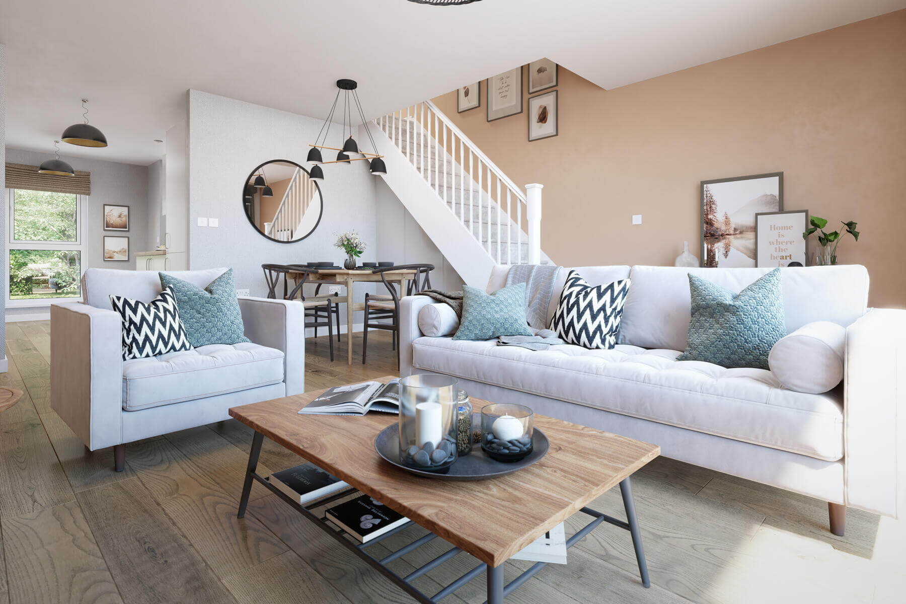 HO Mapleford - Living area