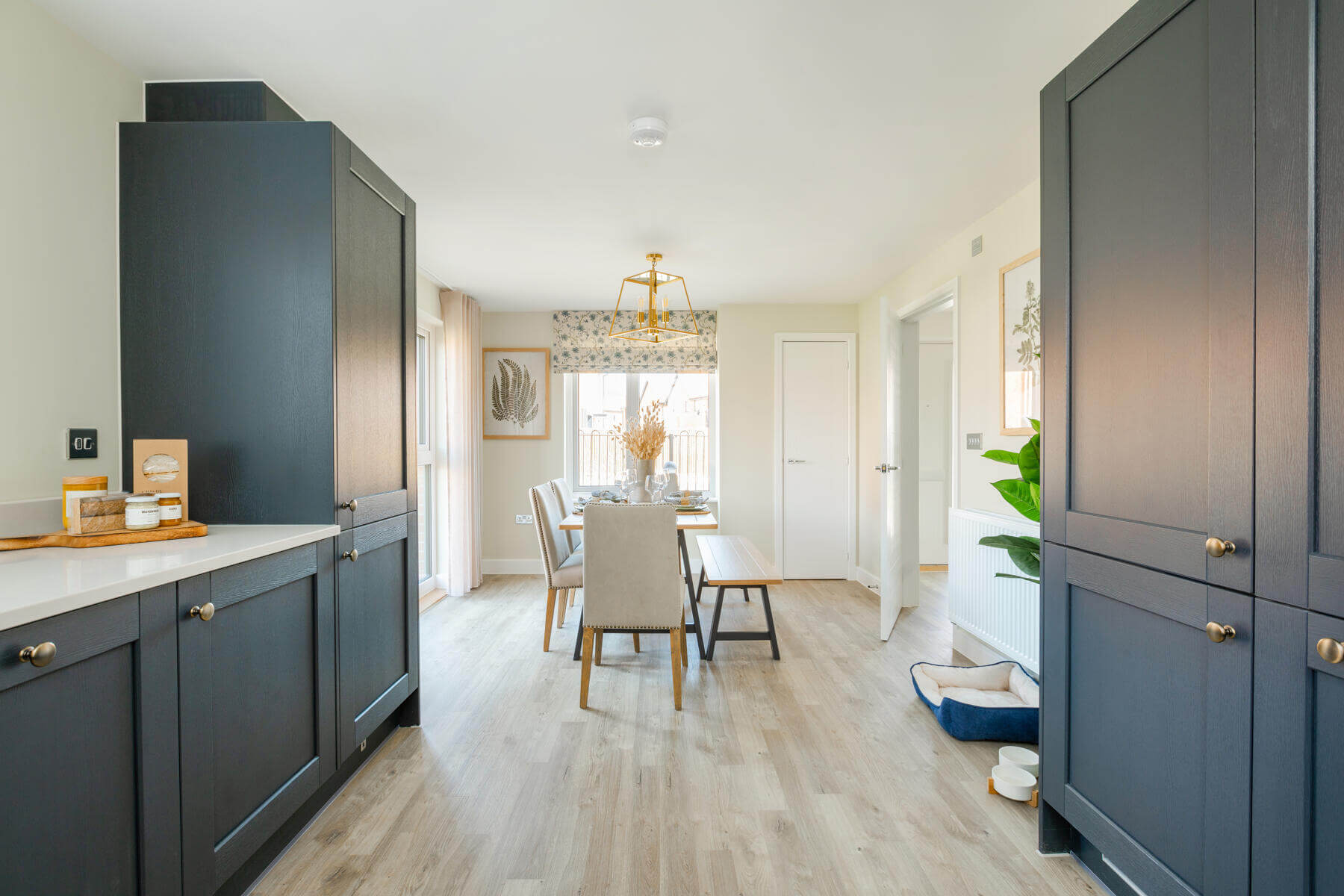 Dining area of the Plumdale