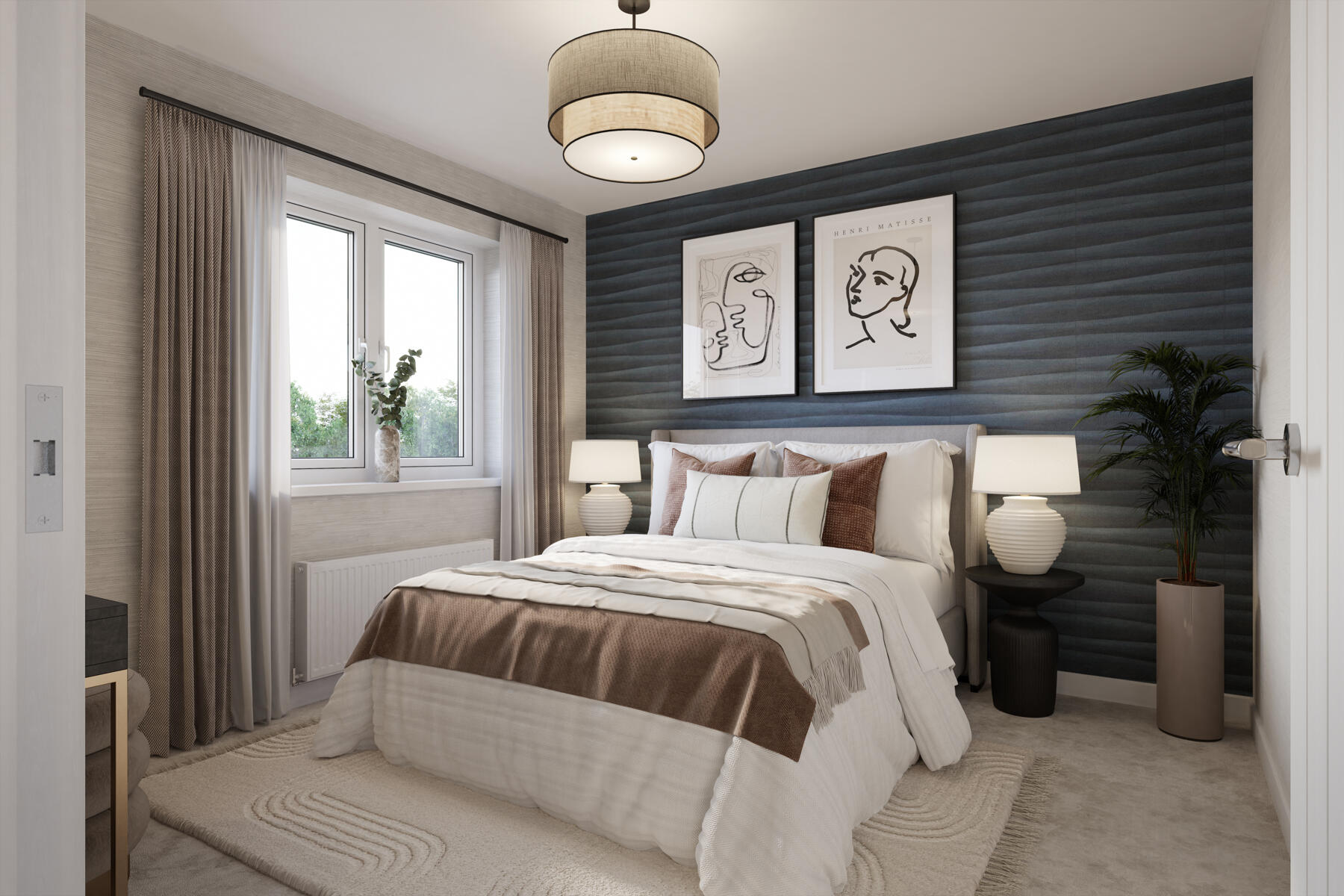 Bedroom 2 of the Shilford