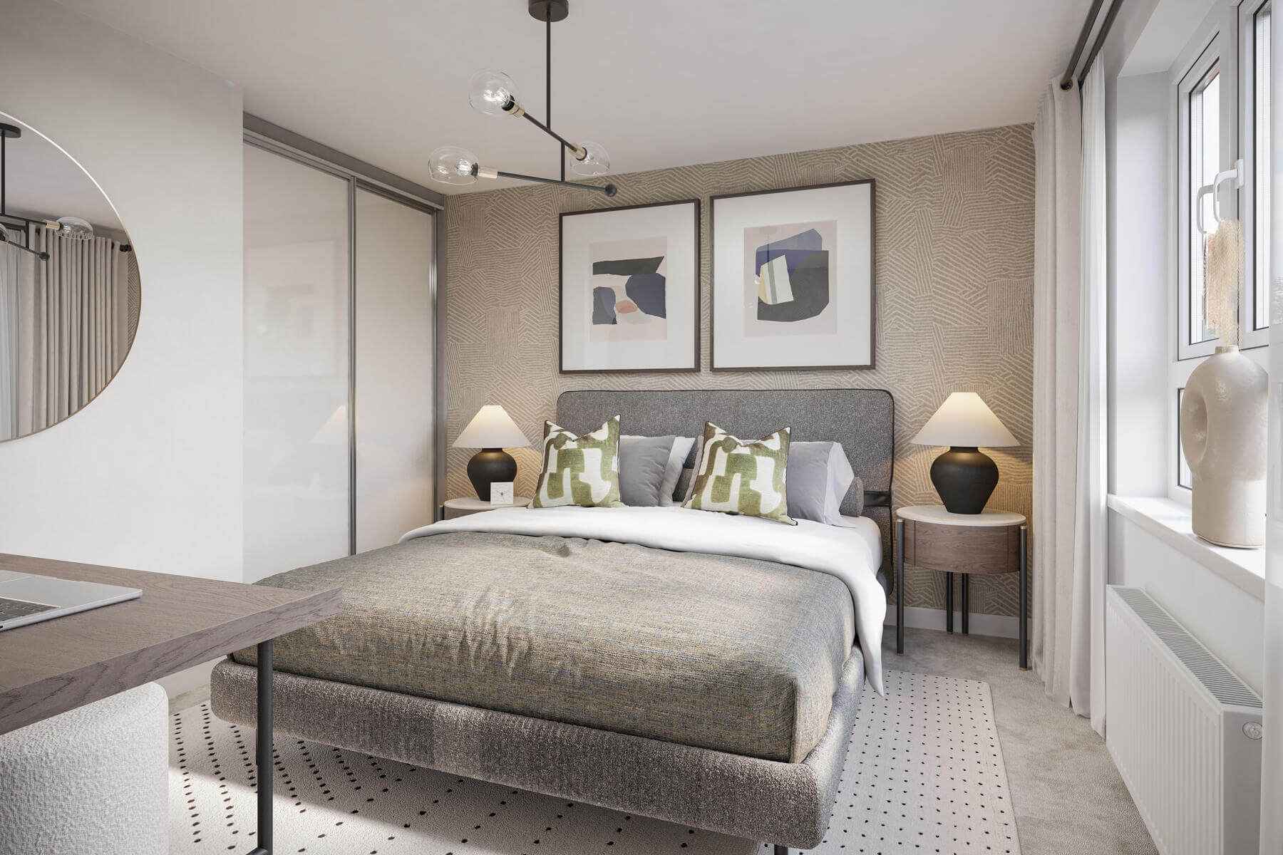 Bedroom 2 of the Wansdale