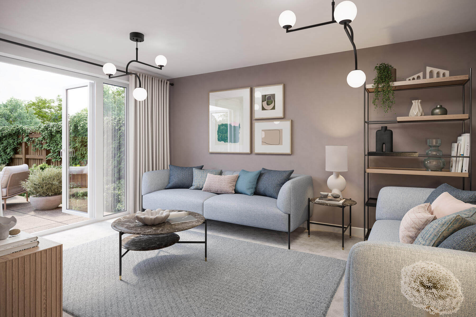 Living room of the Wansdale