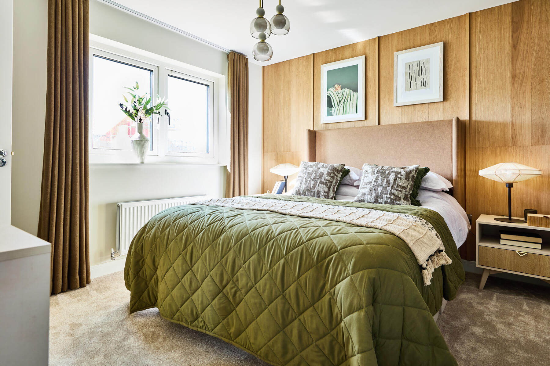 Bedroom 1 of the Warkford