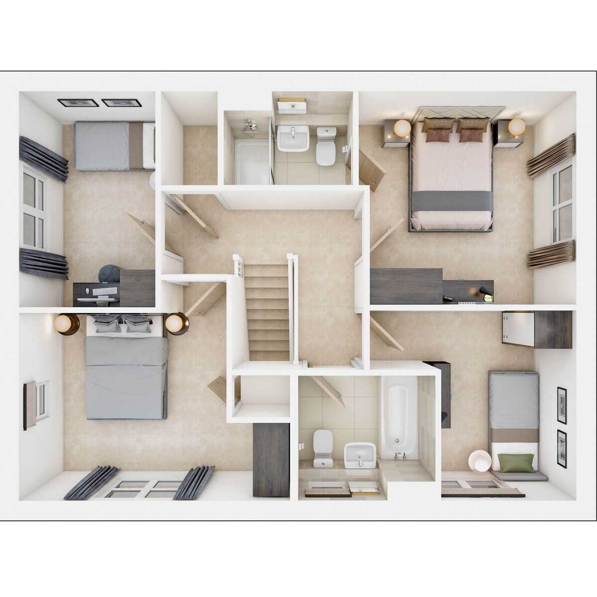 First floor of the Plumdale