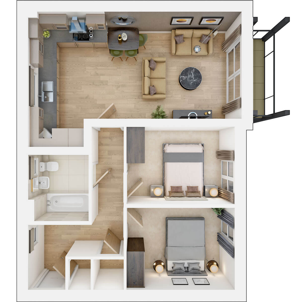 Floor plan for plot 314