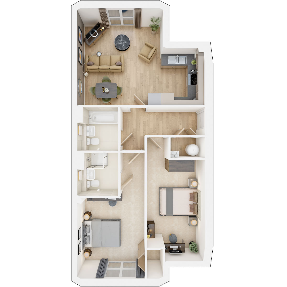 Floor plan of Plot 18
