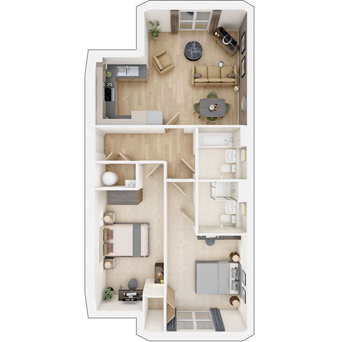 Floor plan of Plot 19