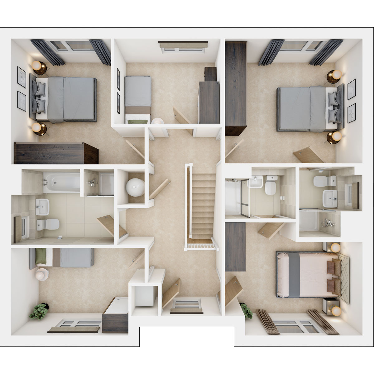 First floor of the Thirlford 