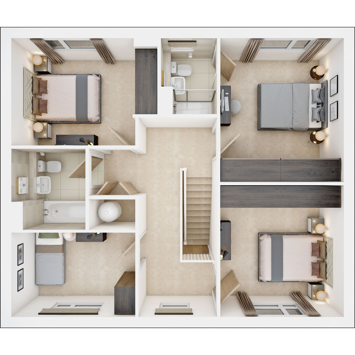 First floor of the Warkford