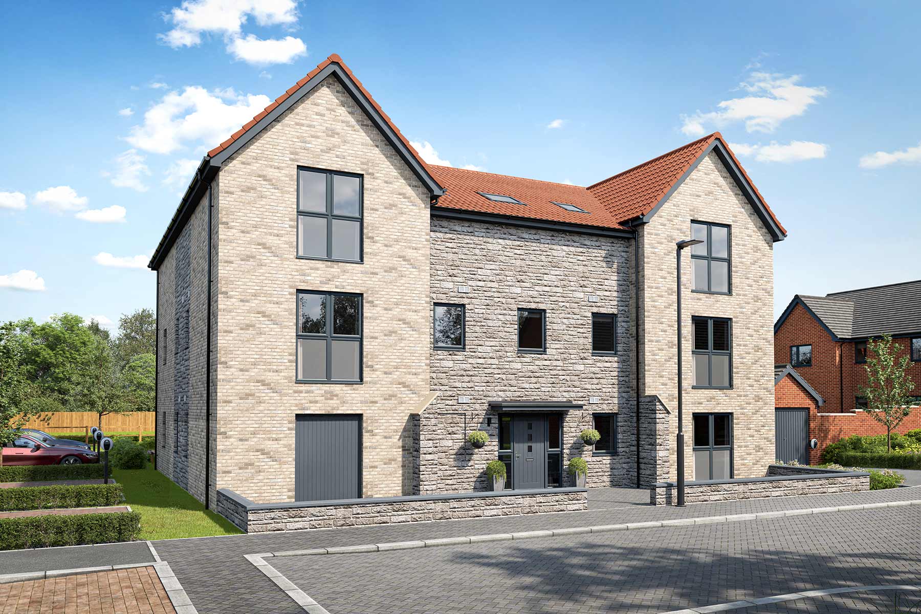 Artist's impression of Bridgehead House