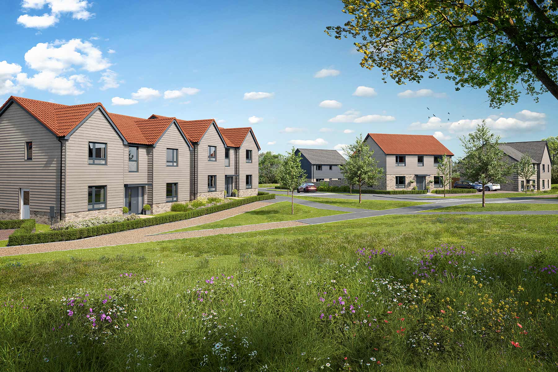 Artist's impression of Minsmere Green 