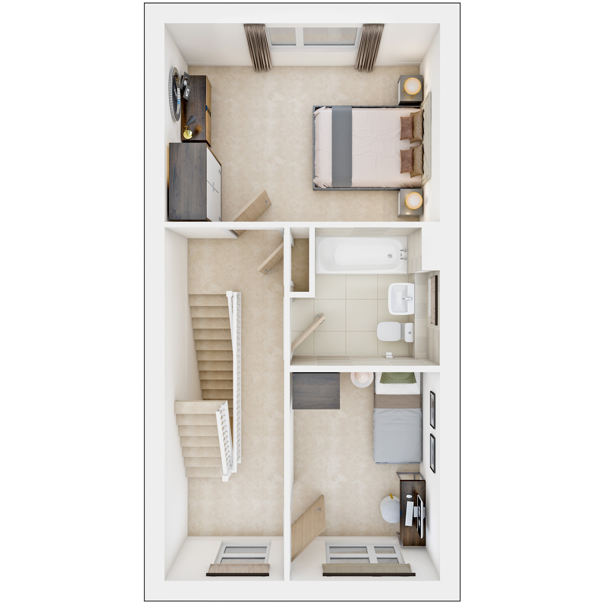 First floor of the Harrton