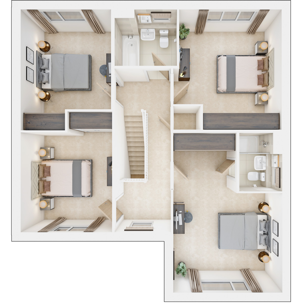 First floor of the Kitham