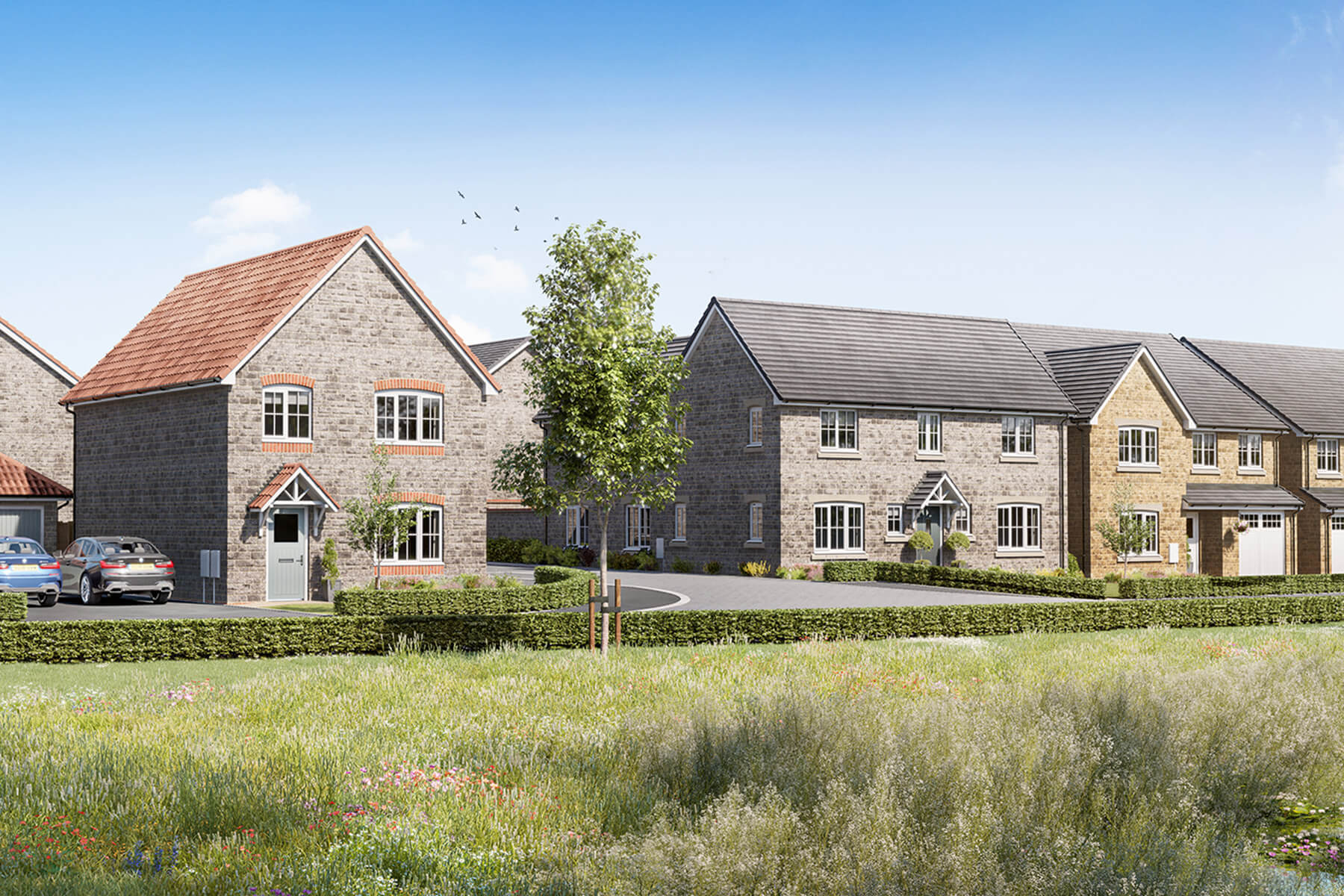 Artist's impression of Oak Park