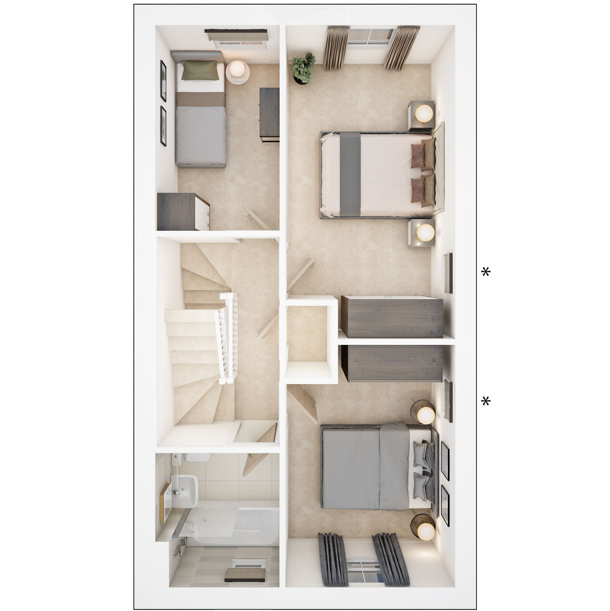 First floor plan of the Owlerton