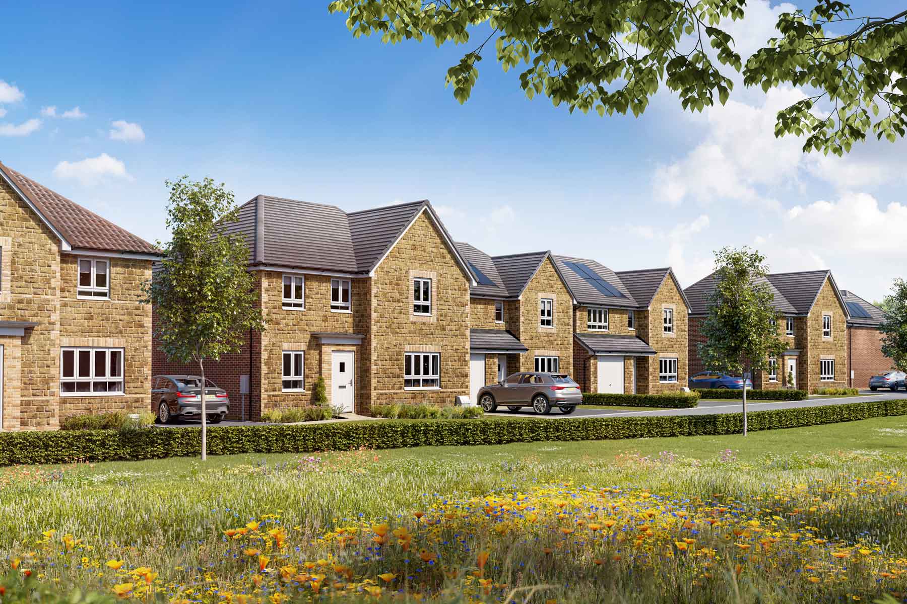 Artist's impression of Robin Gardens