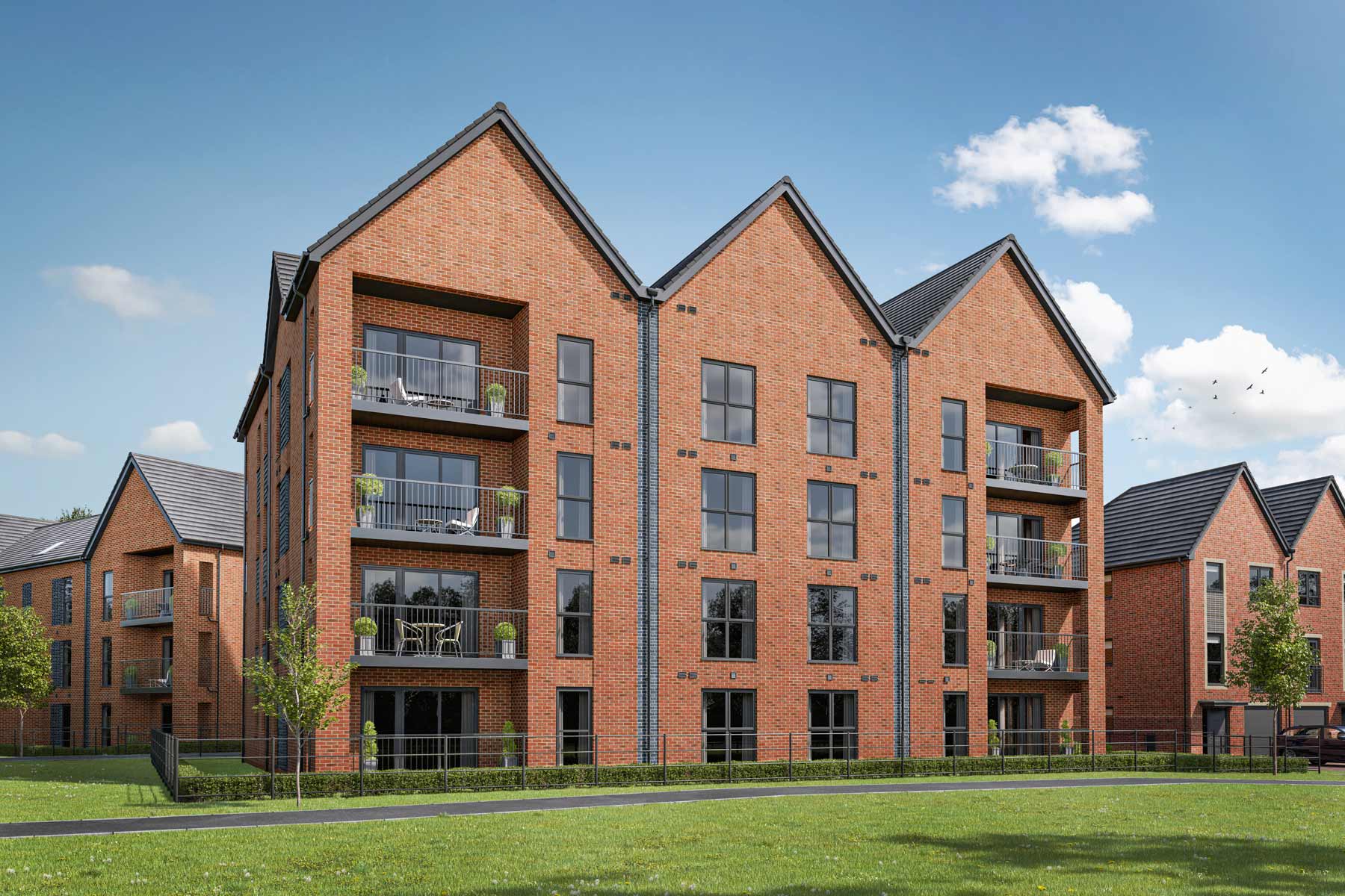 Artist's impression of the Mallard House