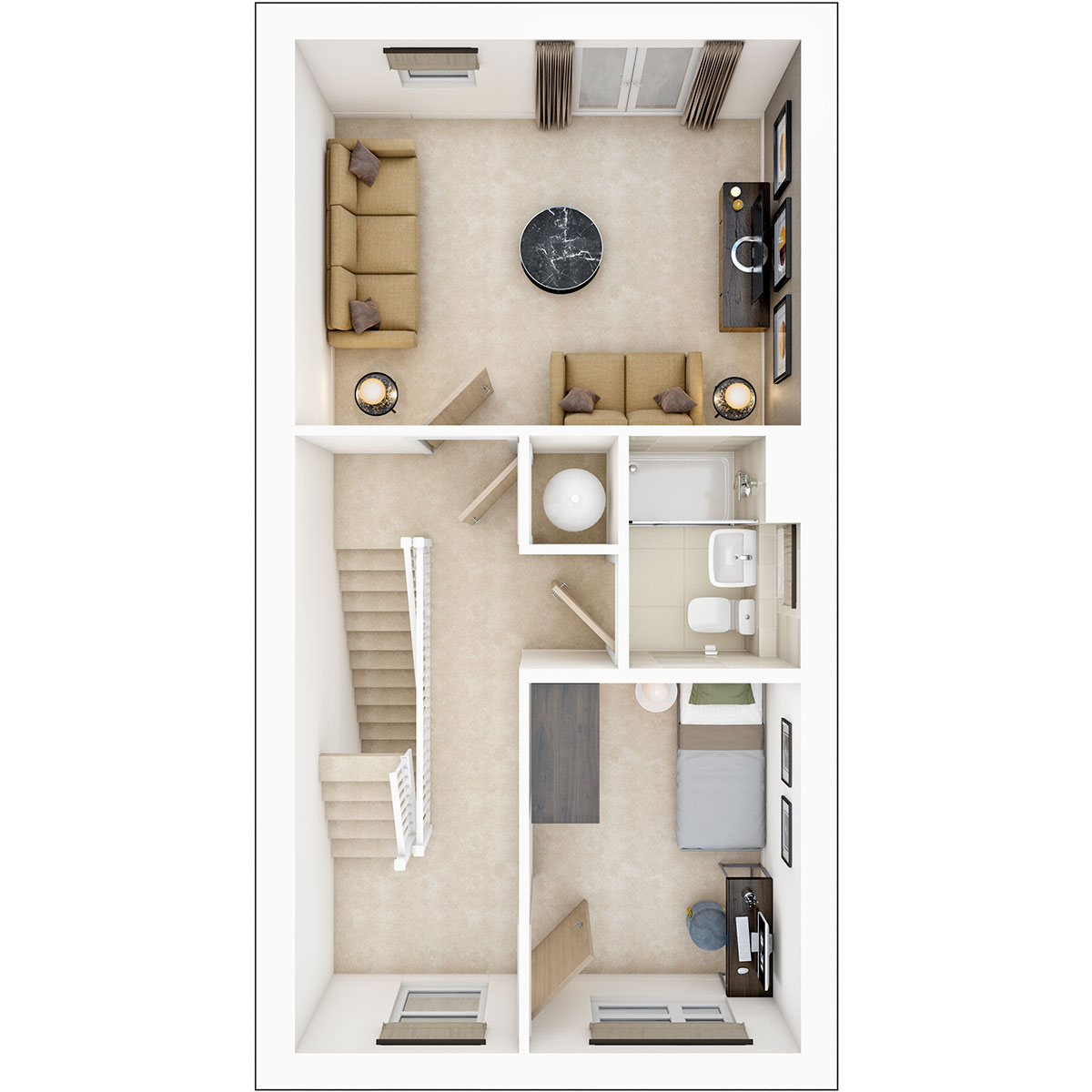 First floor of the Altbury