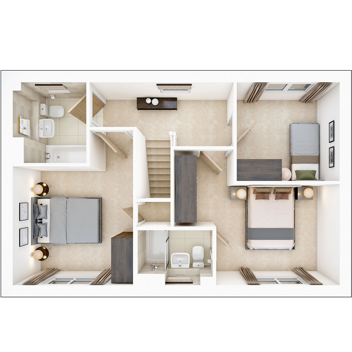 First floor of the Carrdale