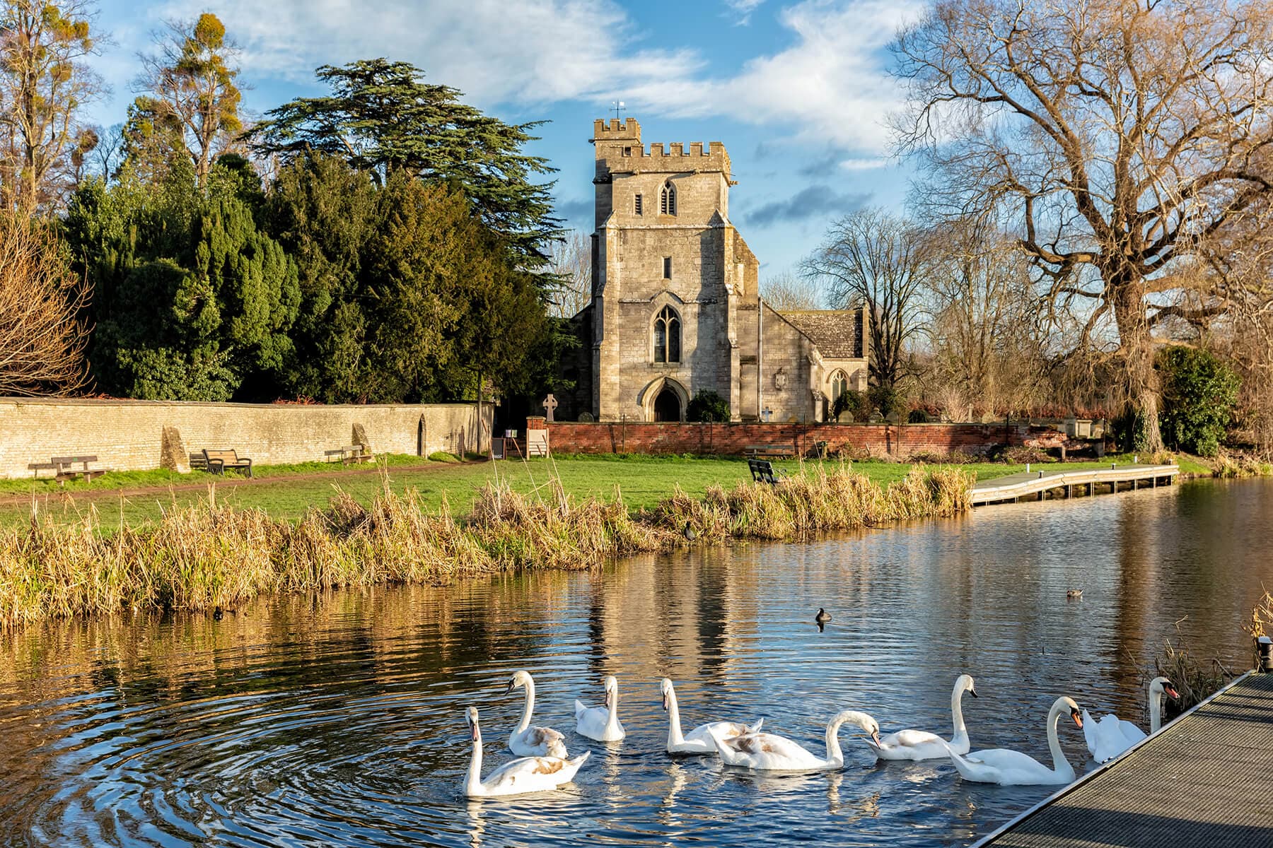 Nearby Stroud and St Cyr offers the quaint countryside