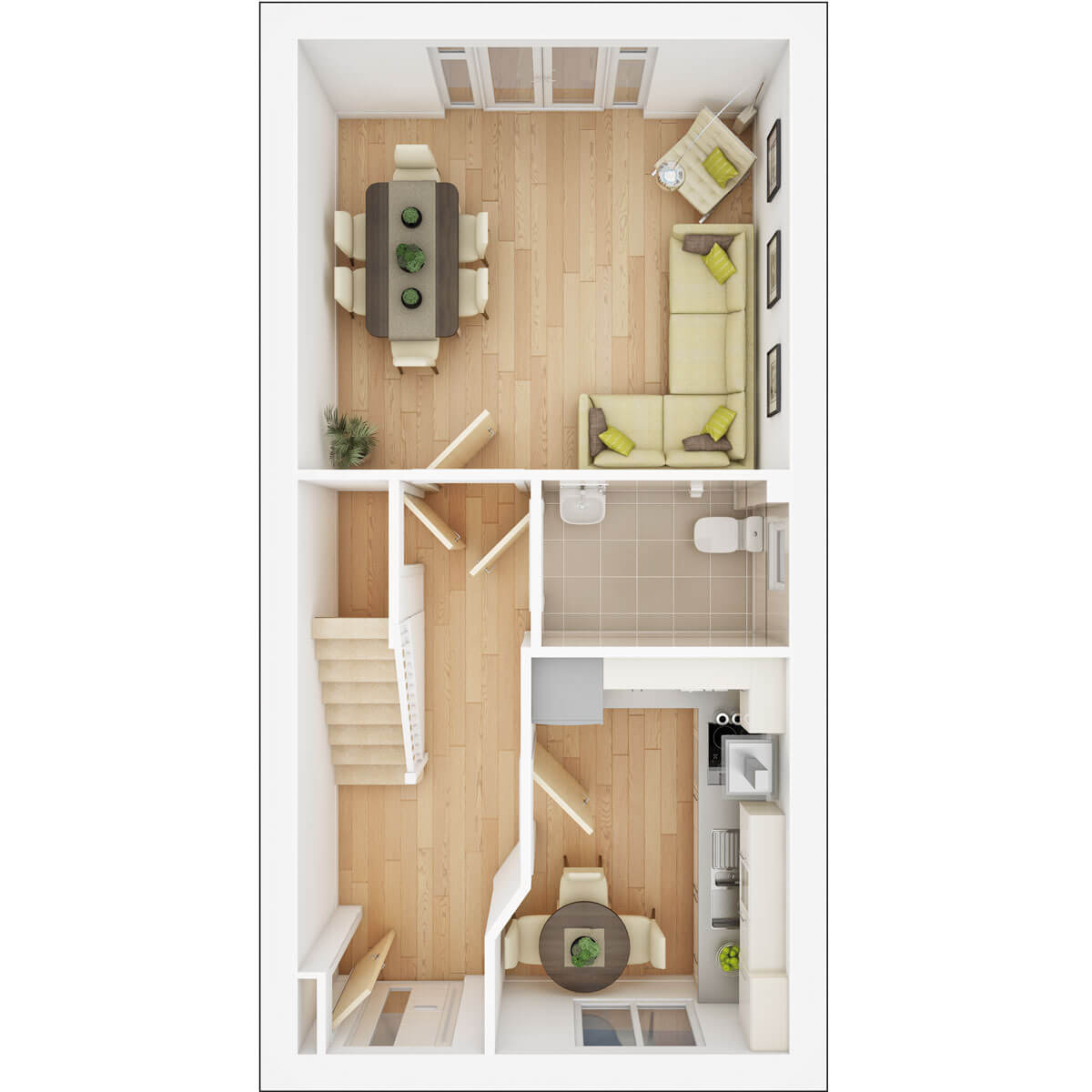 Ground Floor of the Aubury